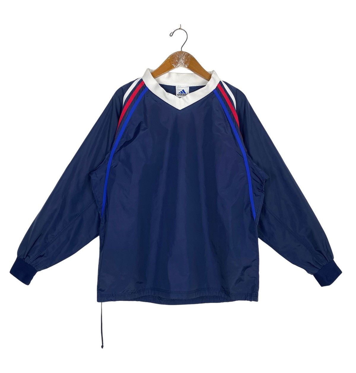 Adidas Rare‼️ Vintage Adidas France Stripe Nylon Jacket Size US M / EU 48-50 / 2 - 1 Thumbnail