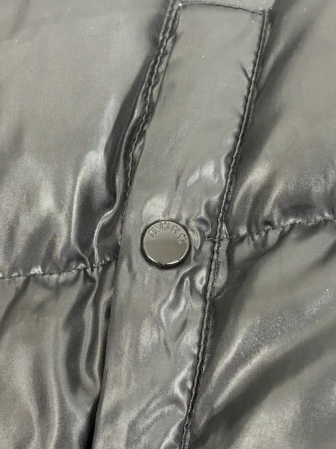 Moncler Moncler Fur Hooded Black Puffer Bomber Jacket Size US M / EU 48-50 / 2 - 10 Thumbnail