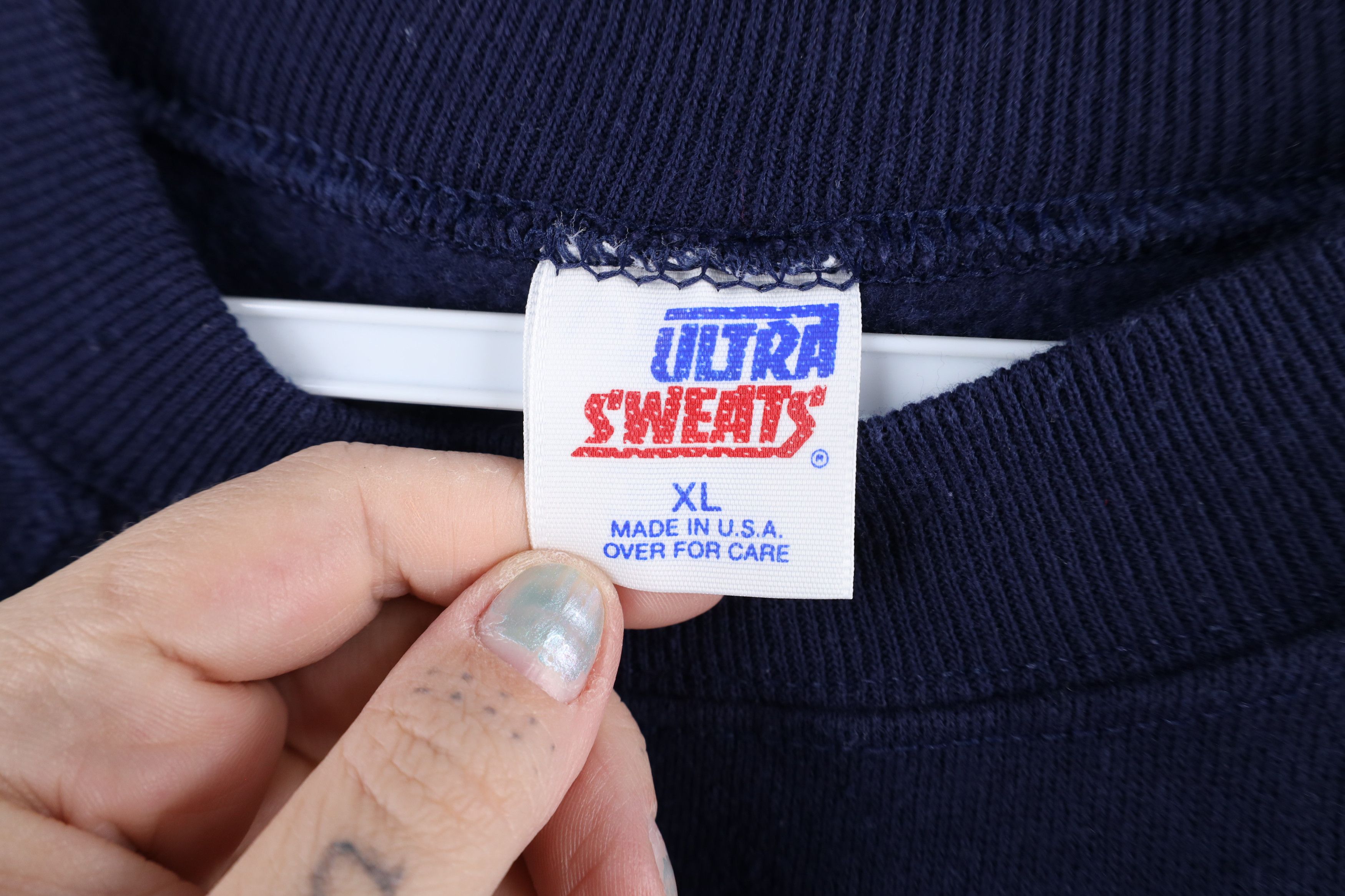 Vintage Vintage 80s Streeetwear Heavyweight Raglan Sweatshirt USA Size US XL / EU 56 / 4 - 4 Thumbnail