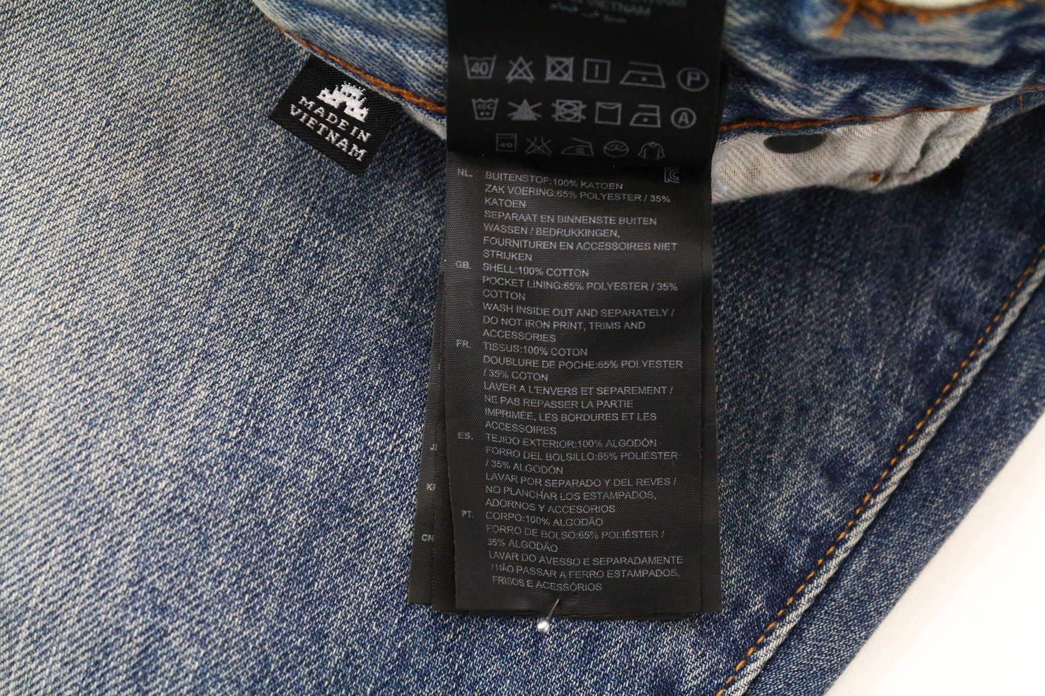 G-Star STEAN W29/L34 Washed Blue Cotton Jeans 74803 Size US 29 - 7 Thumbnail