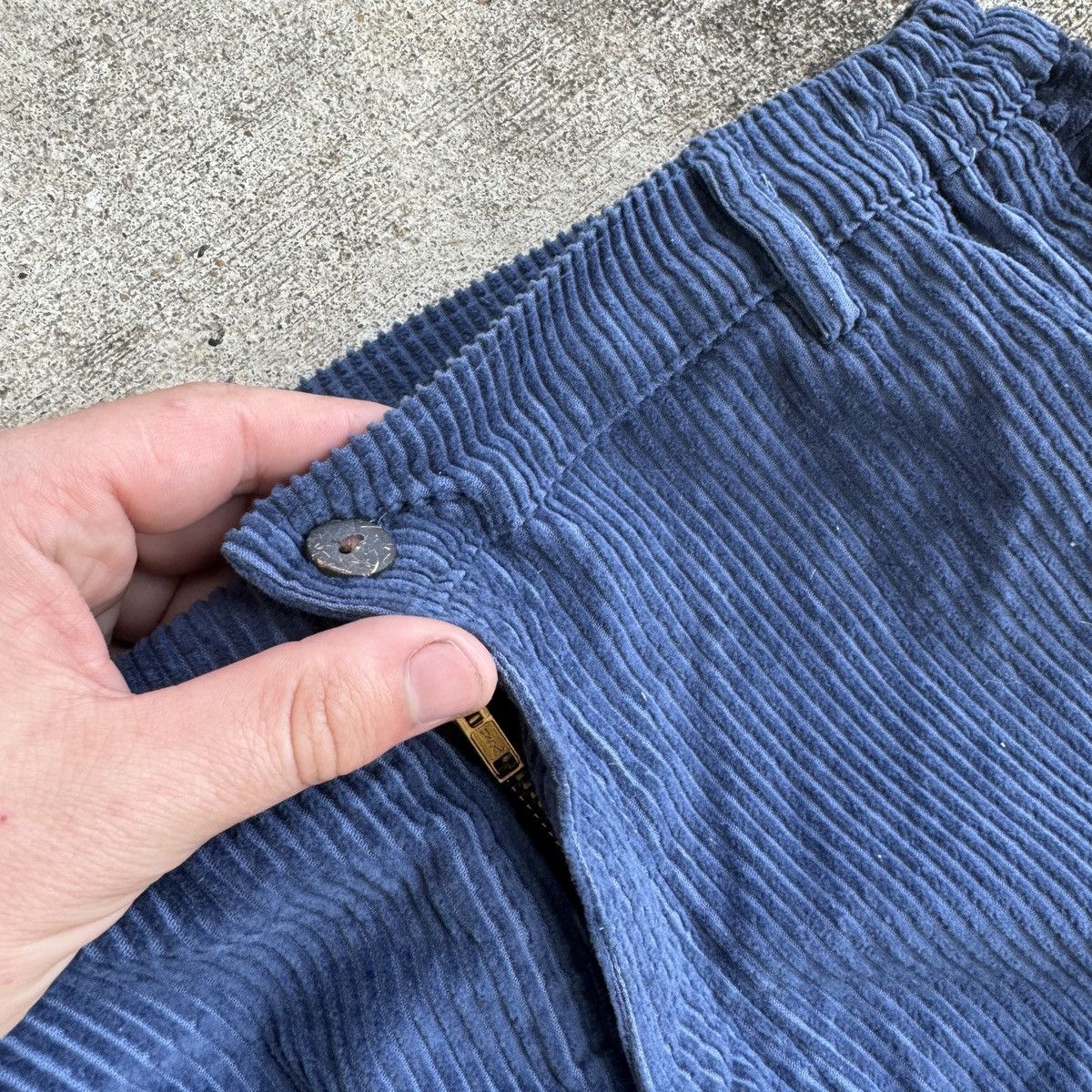 JNCO × Vintage Crazy Vintage 90s jumbo corduroy JNCO style baggy wide leg Size US 32 / EU 48 - 6 Thumbnail