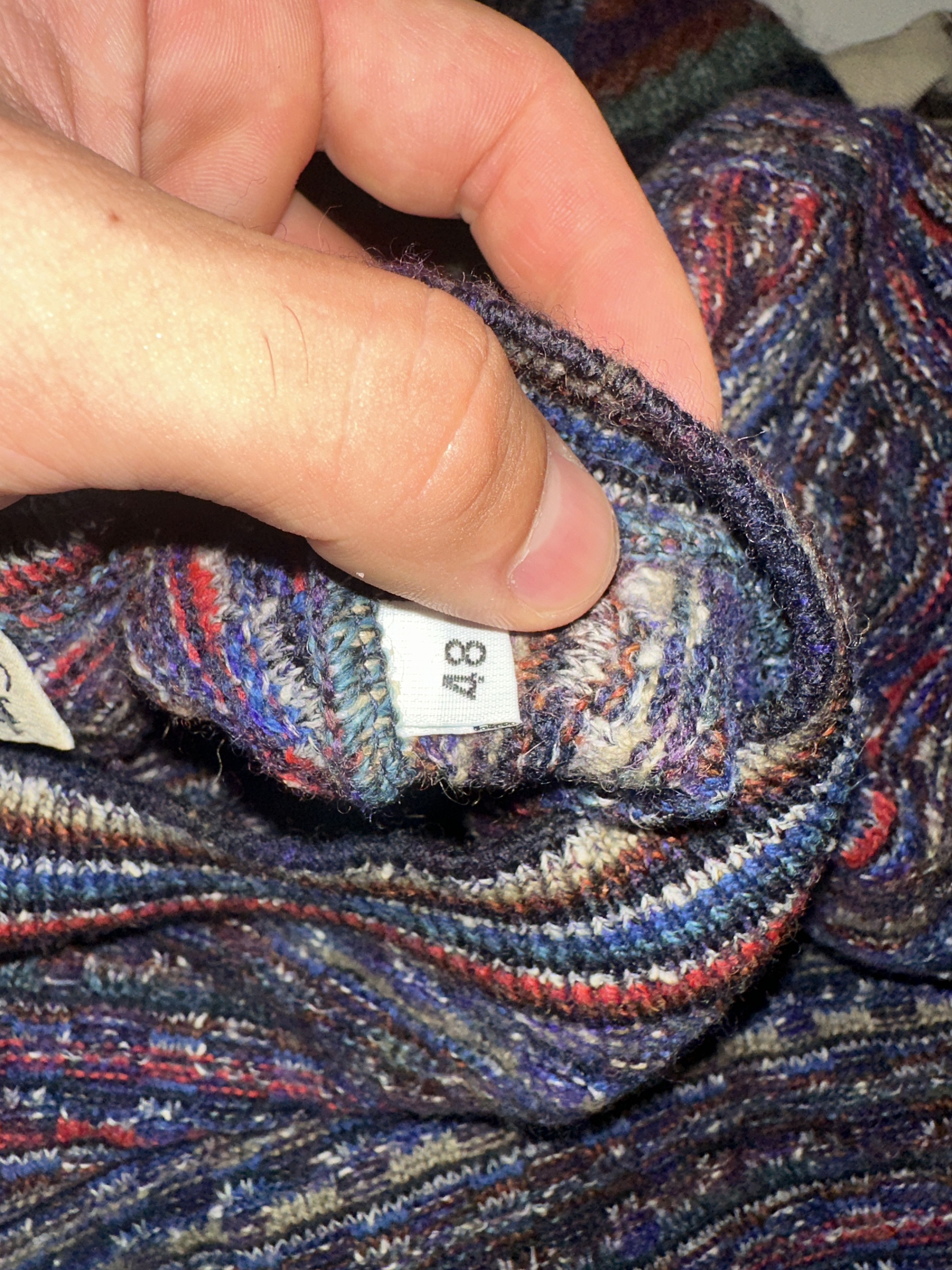 Missoni Missoni Sport Alpaca Rainbow Knit Striped Sweater Size 48 M Size US M / EU 48-50 / 2 - 9 Thumbnail