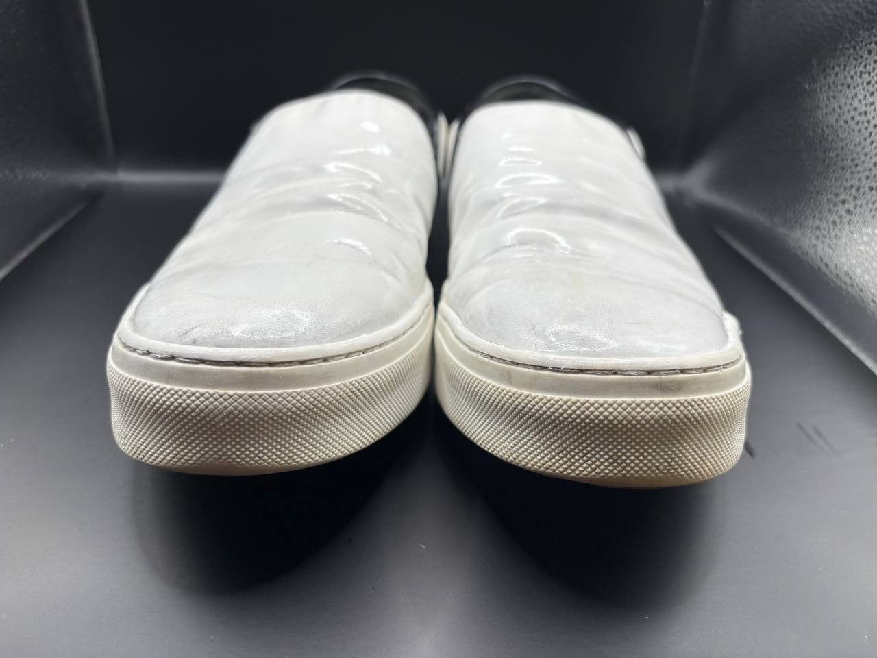 Celine Celine Phoebe Philo White Leather Skate Slip-Ons Size 41 Size US 8 / EU 41 - 8 Thumbnail