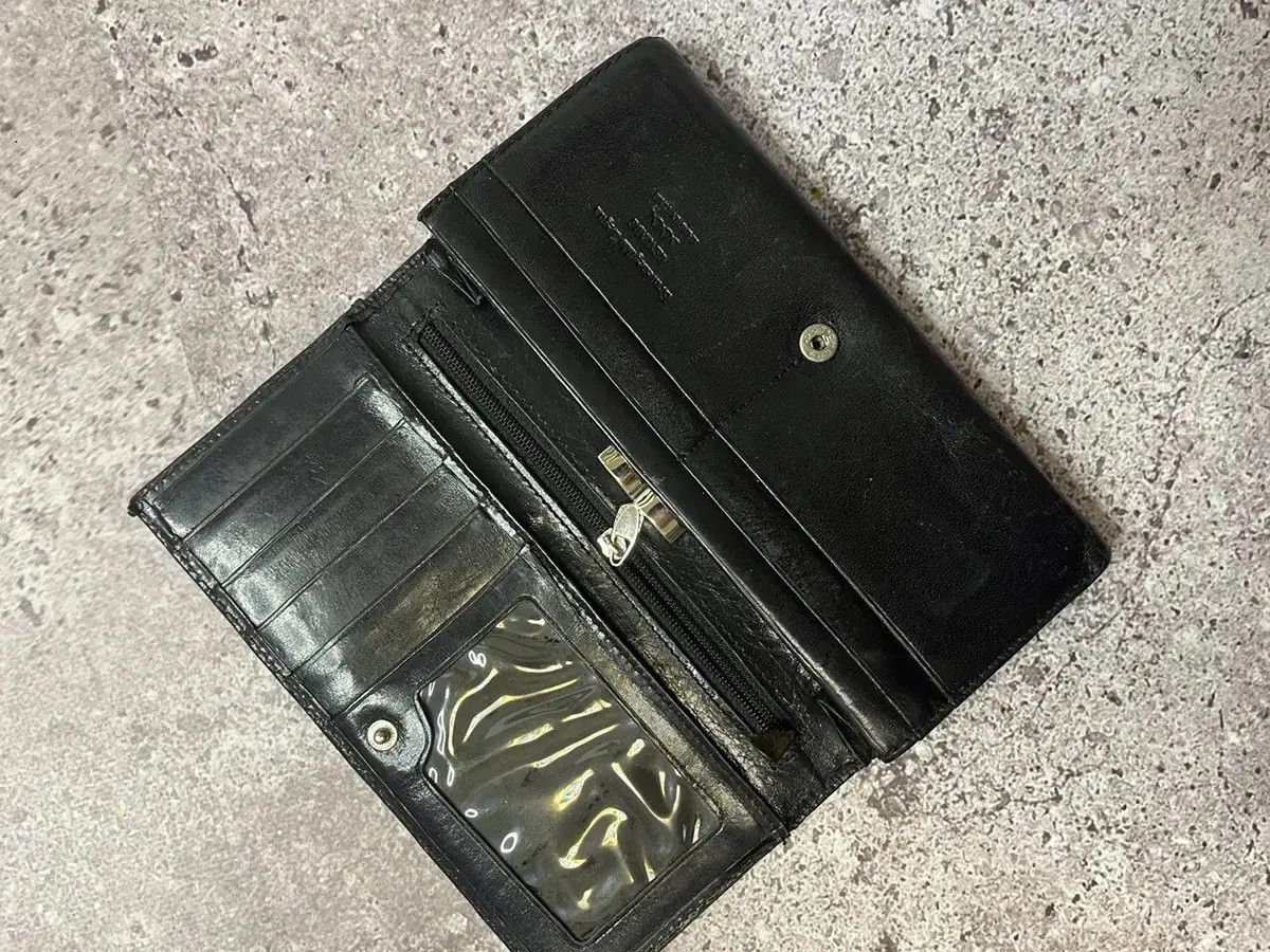 Ermenegildo Zegna × Vintage Ermenegildo Zegna Vintage Leather Wallet Size ONE SIZE - 4 Thumbnail