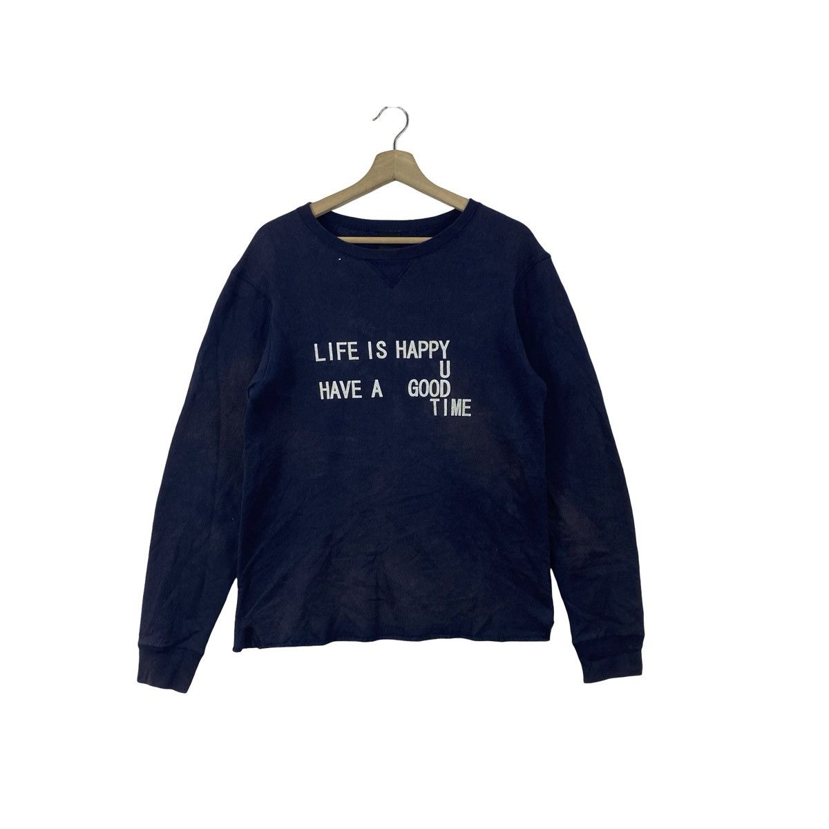 SHIPS Vintage SHIPS Sweatshirt Spell Out Crewneck Pullover Size US L / EU 52-54 / 3 - 1 Thumbnail