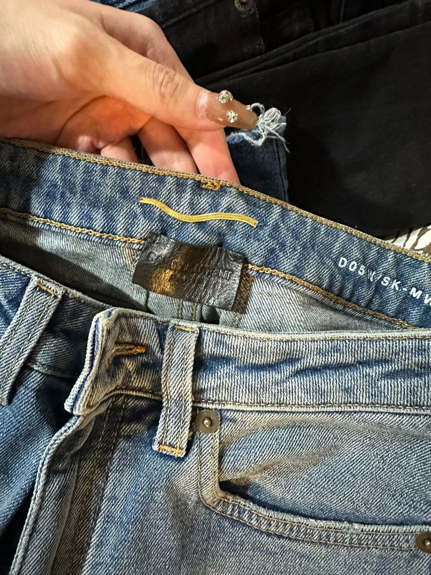 Saint Laurent Paris Saint Laurent Light Blue Washed Jeans Size 26" / US 2 / IT 38 - 1 Thumbnail