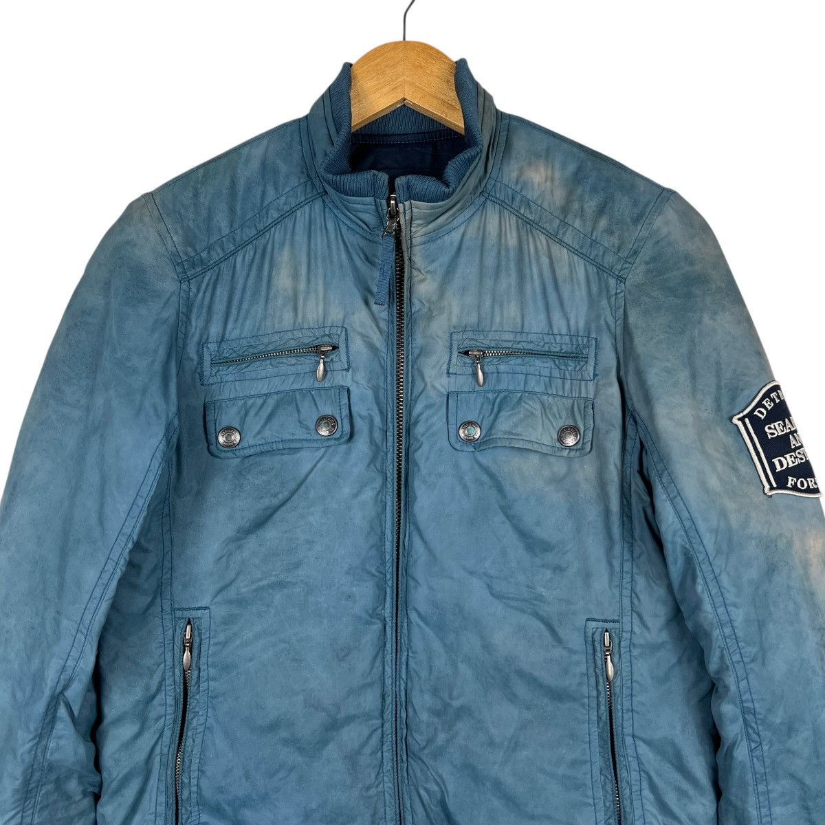Hysteric Glamour 🔥 HYSTERIC GLAMOUR PRIMALOFT DETROIT SEARCH AND DESTROY Size US S / EU 44-46 / 1 - 3 Thumbnail