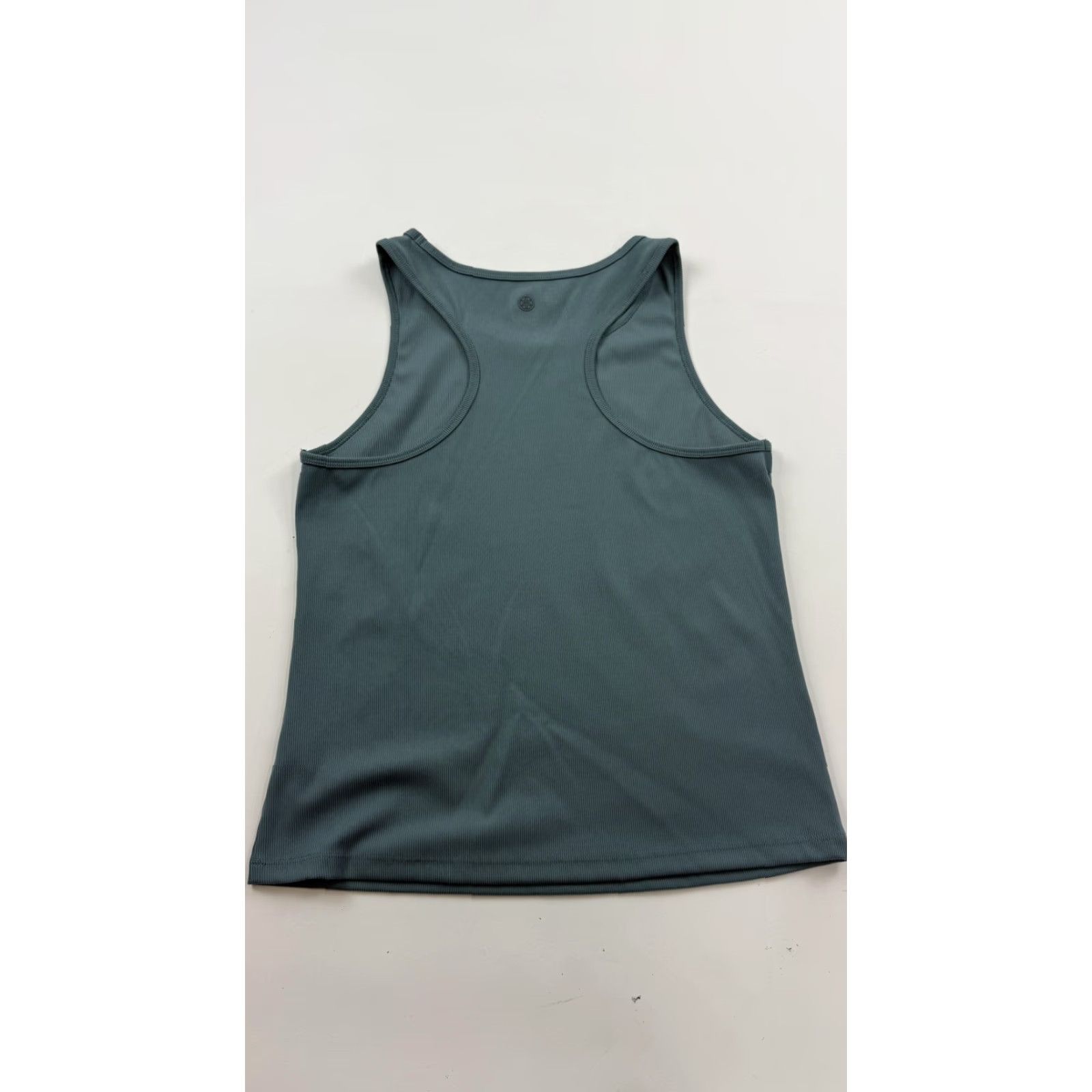 Vintage Gaiam Tank Top Womens Large Blue Ribbed Athletic Sleeveless Yoga Workout Gym Size L / US 10 / IT 46 - 3 Thumbnail