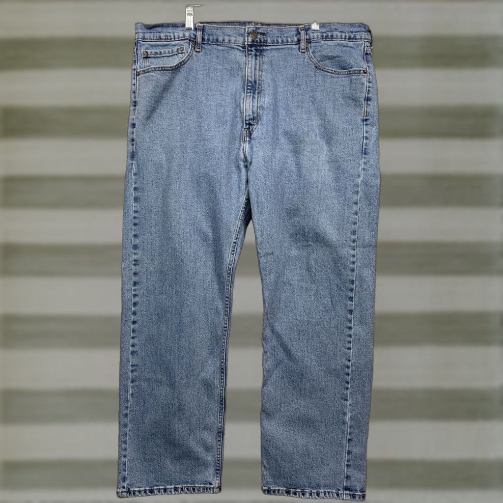 Vintage Levi Strauss Gold Signature Jeans Men 42W Regular Fit Medium Blue Denim Classic 5-Pocket Distressed No N/A Size US 42 / EU 58 - 1 Thumbnail