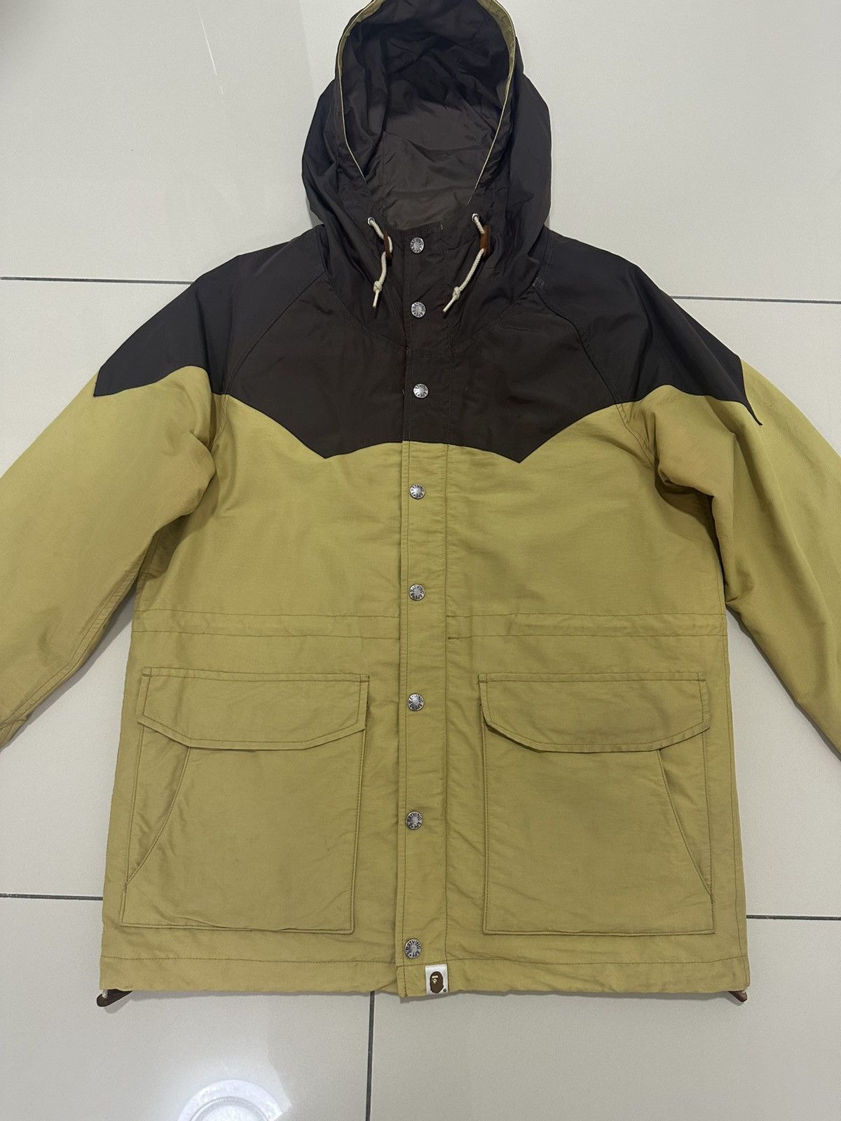 Bape A Bathing Ape Mountain Sports Parka Jacket Large Lightweight Size US L / EU 52-54 / 3 - 6 Thumbnail