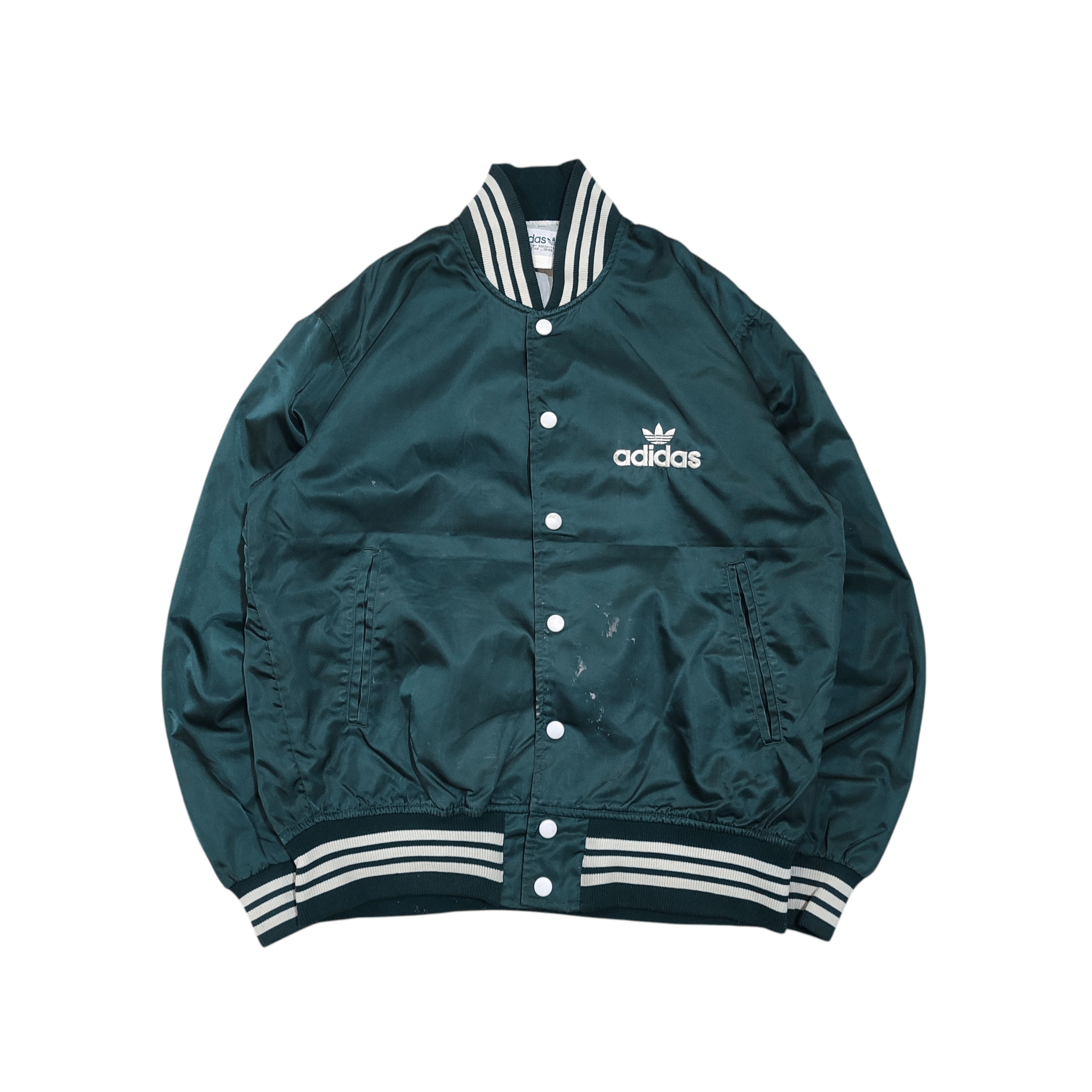Adidas Adidas Trefoil by Descente Jacket 80s / 90s Size US M / EU 48-50 / 2 - 1 Thumbnail