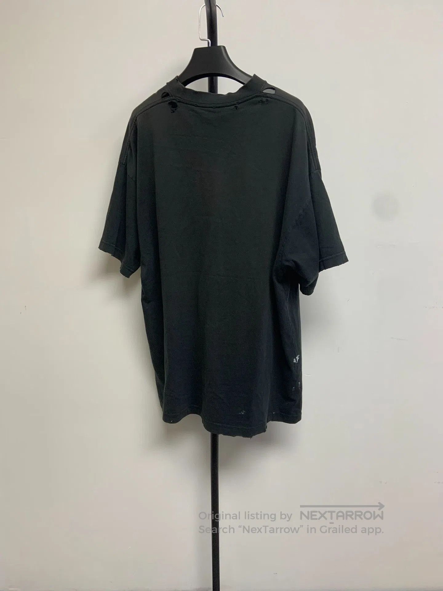 Balenciaga Balenciaga Metallica Lightning Logo Short-Sleeve T-Shirt. Size US M / EU 48-50 / 2 - 2 Thumbnail