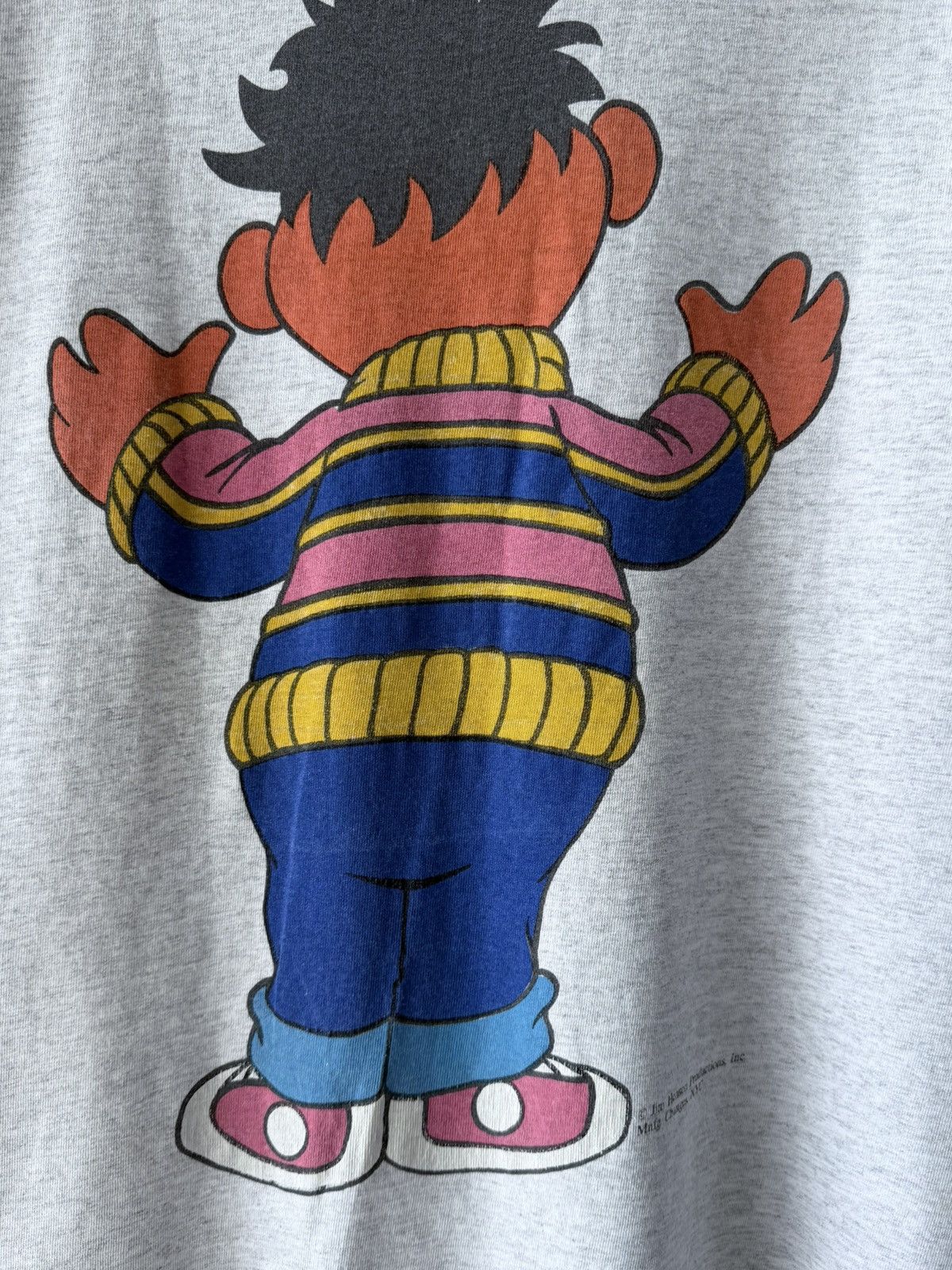 Cartoon Network Vintage 90s Sesame Street Ernie T-Shirt Tee Size US M / EU 48-50 / 2 - 4 Thumbnail