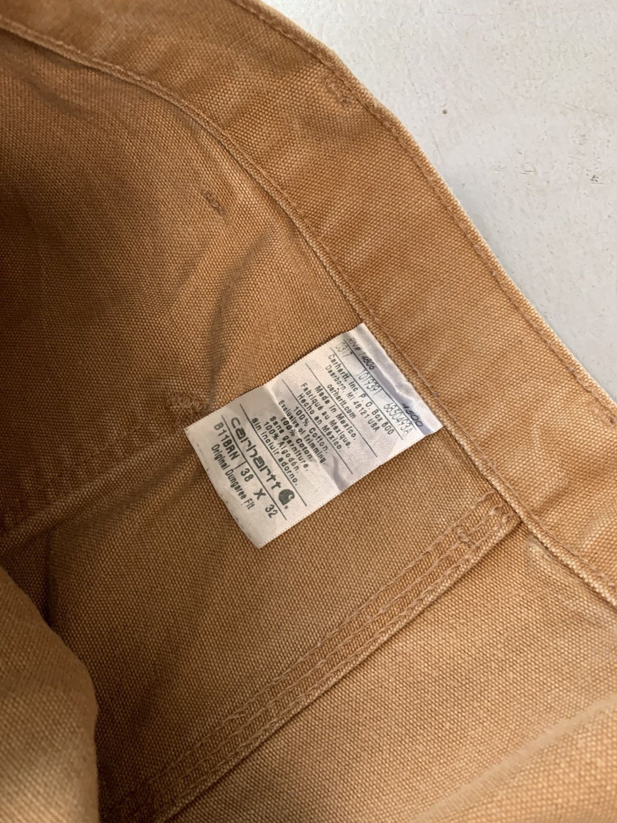 Carhartt Vintage Carhartt B01 BRN carpenter denim Size US 40 / EU 56 - 6 Thumbnail