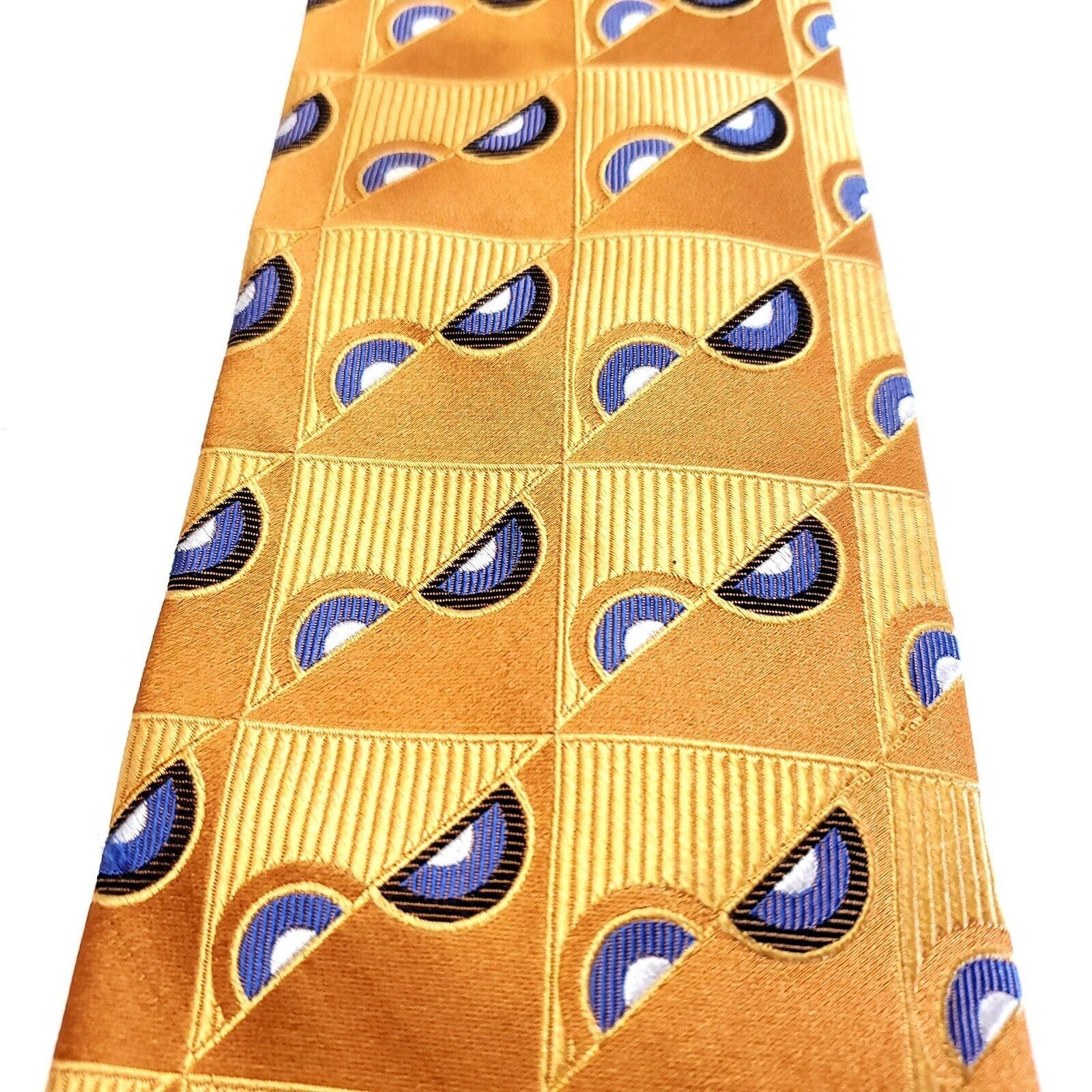 Robert Talbott Robert Talbott Best Of Class Brown Orange Abstract Woven Lon Size ONE SIZE - 2 Thumbnail