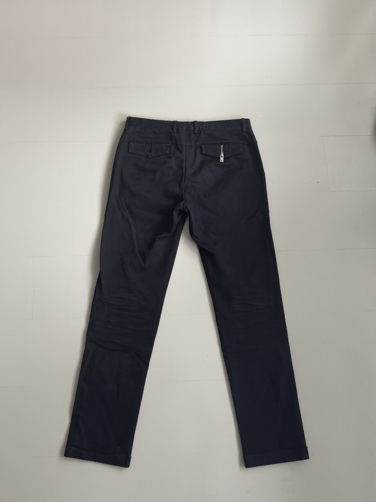Maison Margiela Maison Margiela Zip Detail Cotton Trousers Size US 31 - 1 Thumbnail