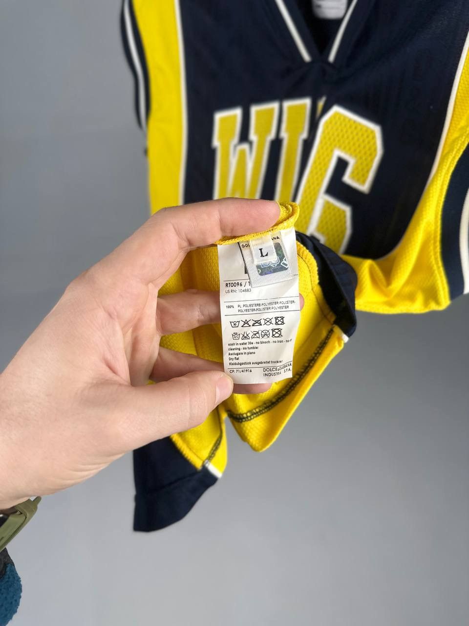 Dolce & Gabbana × Vintage Dolce & Gabbana Sport Wing Basketball Vintage Size US L / EU 52-54 / 3 - 4 Thumbnail