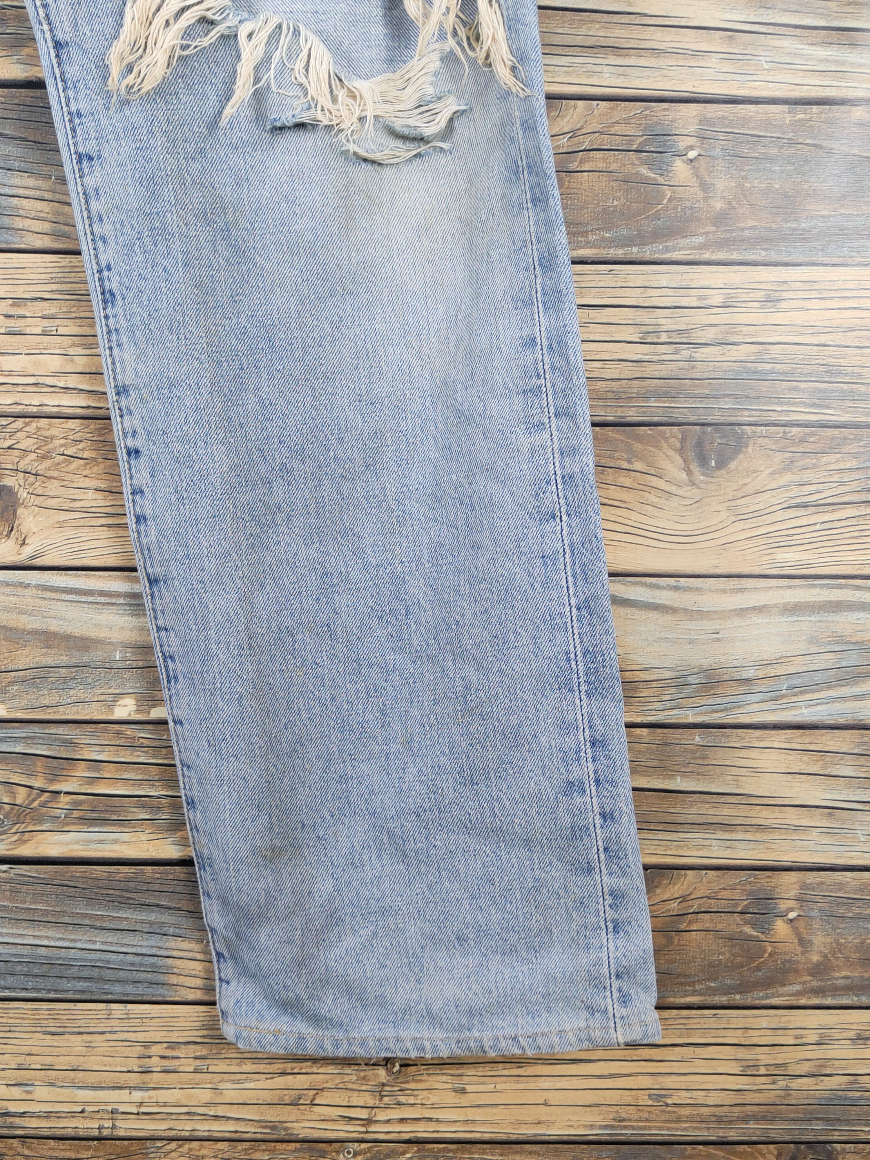 Levi's Levi's vintage selvedge faded Distressed Ripped denim #W1490 Size US 32 / EU 48 - 7 Thumbnail