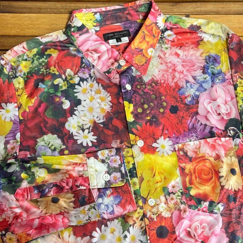 Comme des Garcons Comme Des Garcons Printed shirt Size M / US 6-8 / IT 42-44 - 5 Thumbnail