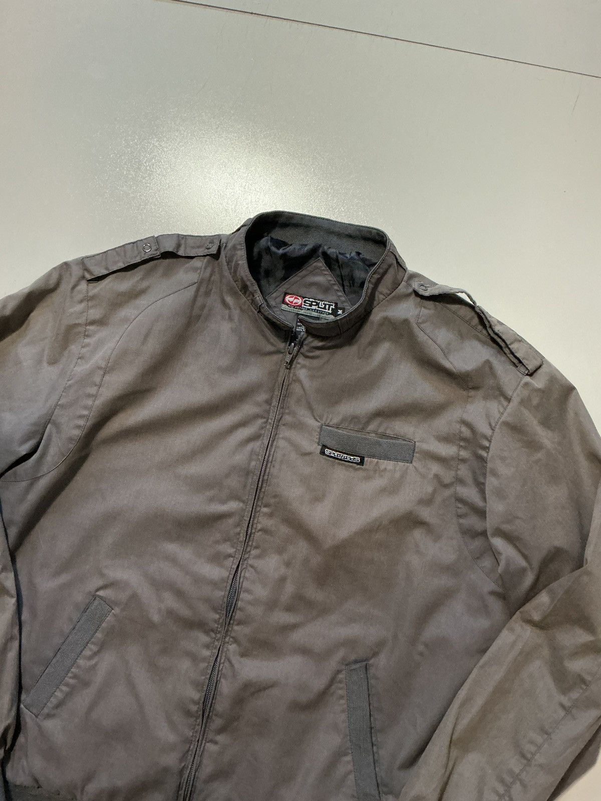 Split Vintage Y2K 2000s Split Skateboarding Iconic Racer Jacket Size US M / EU 48-50 / 2 - 3 Thumbnail
