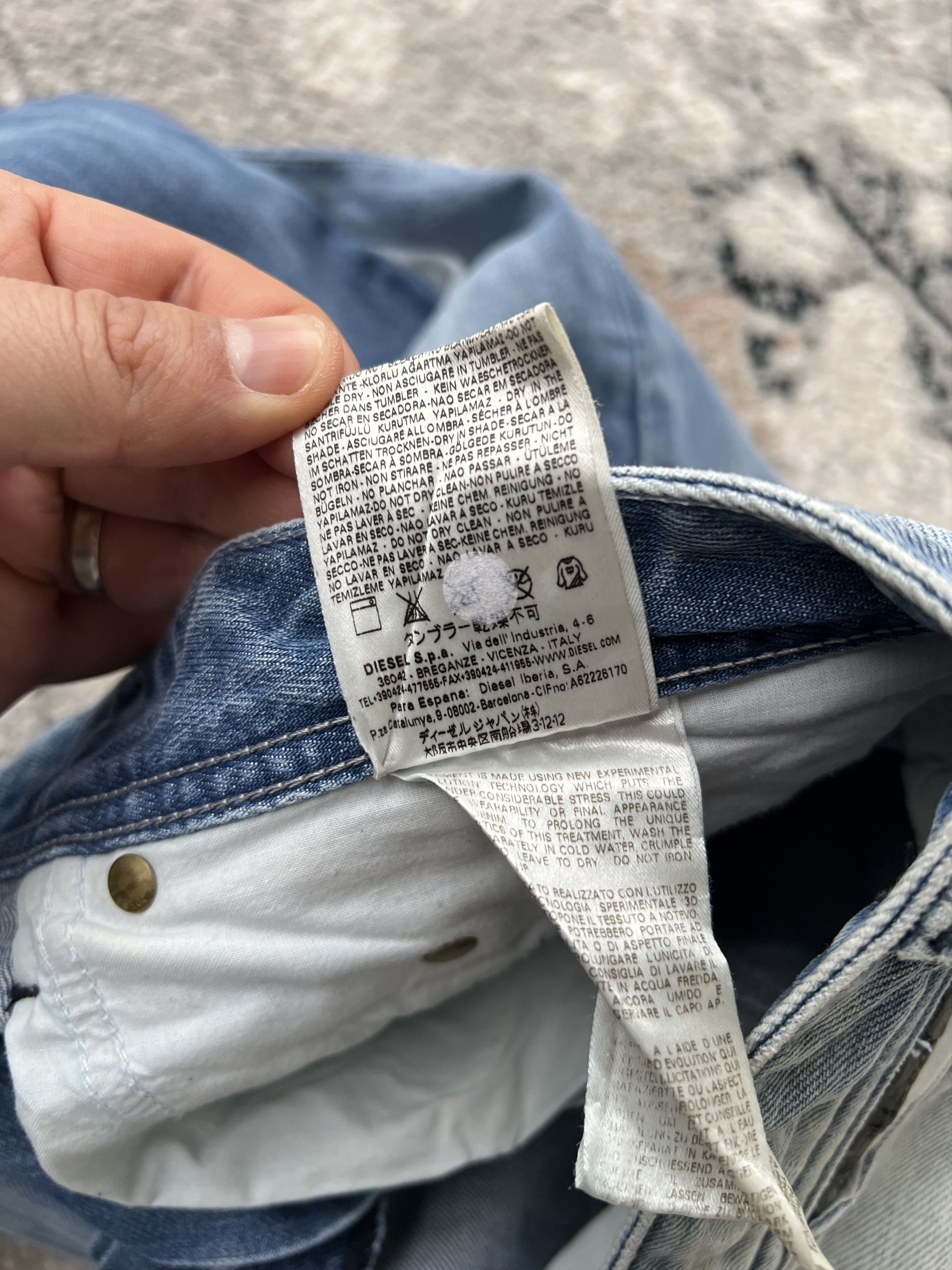 Diesel Diesel Safado Jeans Size US 34 / EU 50 - 11 Thumbnail