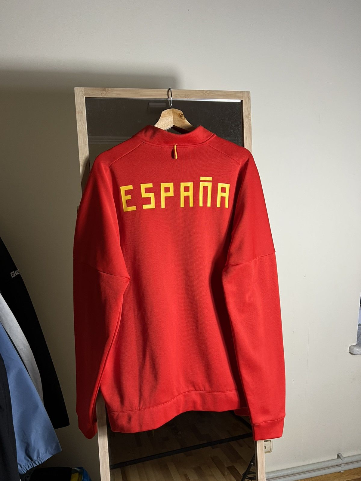Adidas Spain Z.N.E Jacket - Adidas ZNE Football Tracksuit Top Size US XL / EU 56 / 4 - 2 Thumbnail