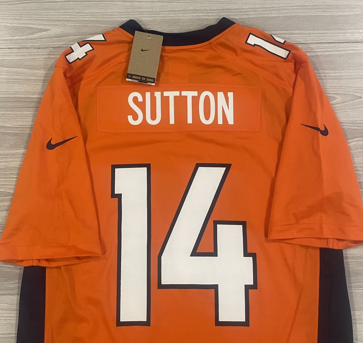 Nike Nike Denver Broncos Courtland Sutton #14 Jersey Mens Large Size US L / EU 52-54 / 3 - 7 Thumbnail