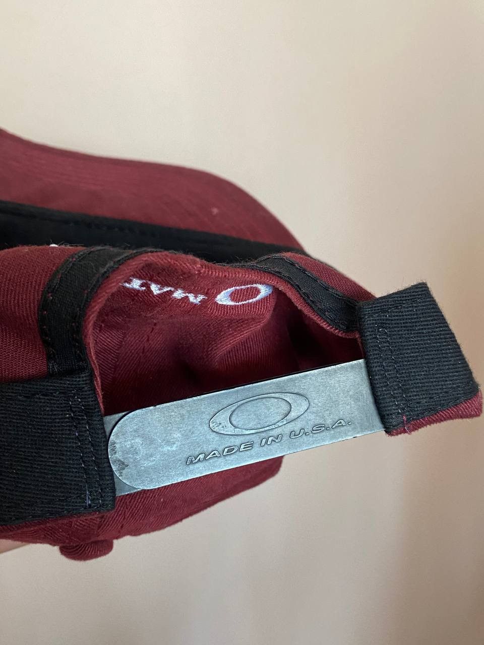 Oakley Vintage Gorpcore Y2K Oakley Genuine Software Cap Matter Size ONE SIZE - 9 Thumbnail