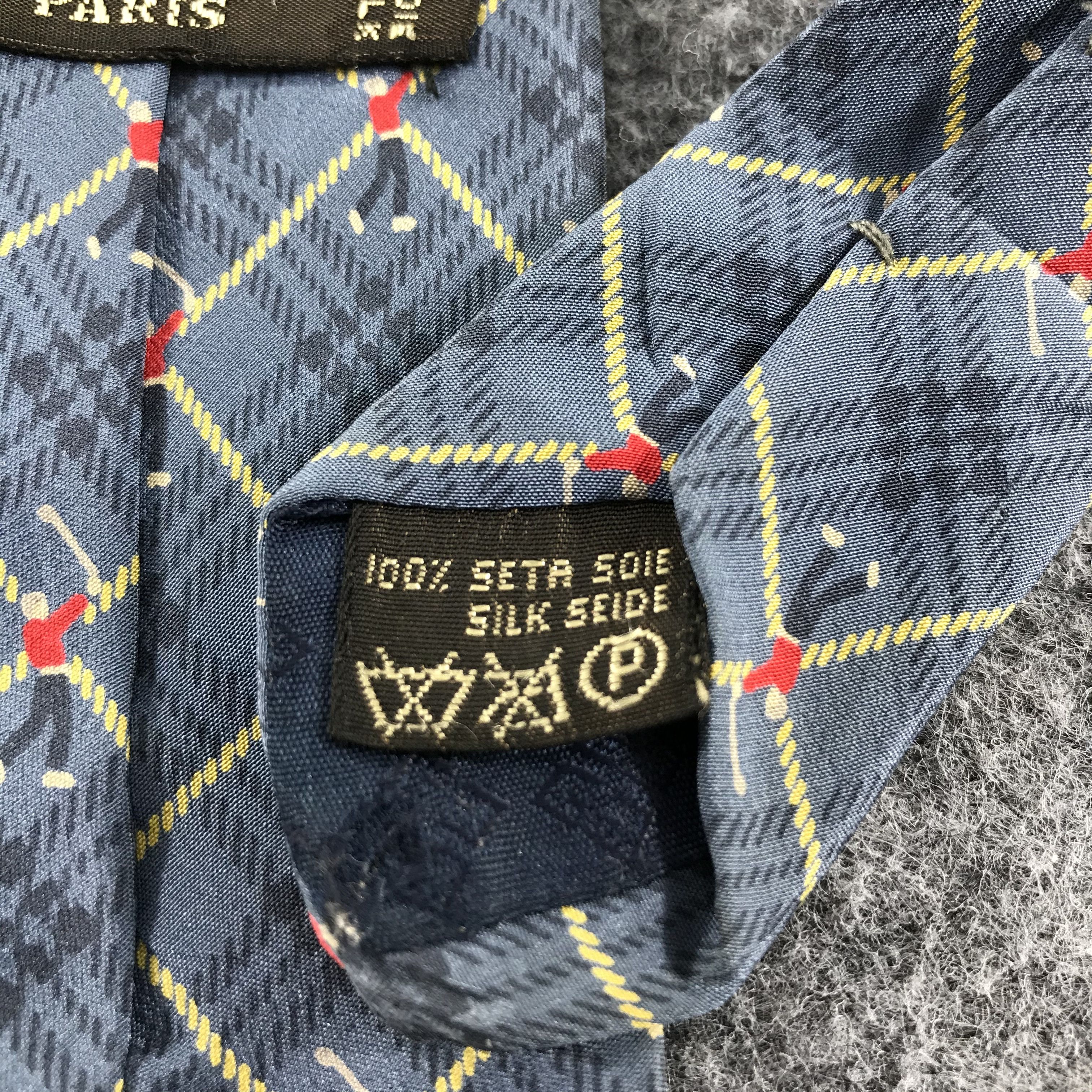 Givenchy × Vintage Vintage Givenchy Golfer Silk Neck Ties T19 Size ONE SIZE - 4 Thumbnail