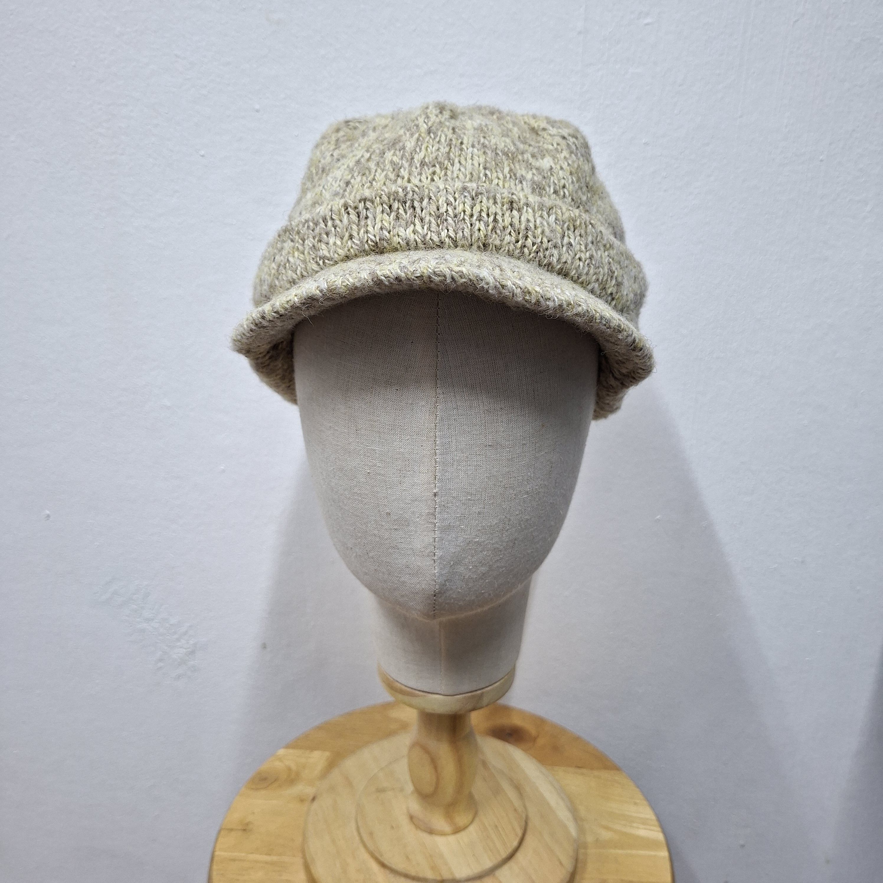 Vintage 💥 Vintage made in usa wool beanie cap Size ONE SIZE - 2 Thumbnail
