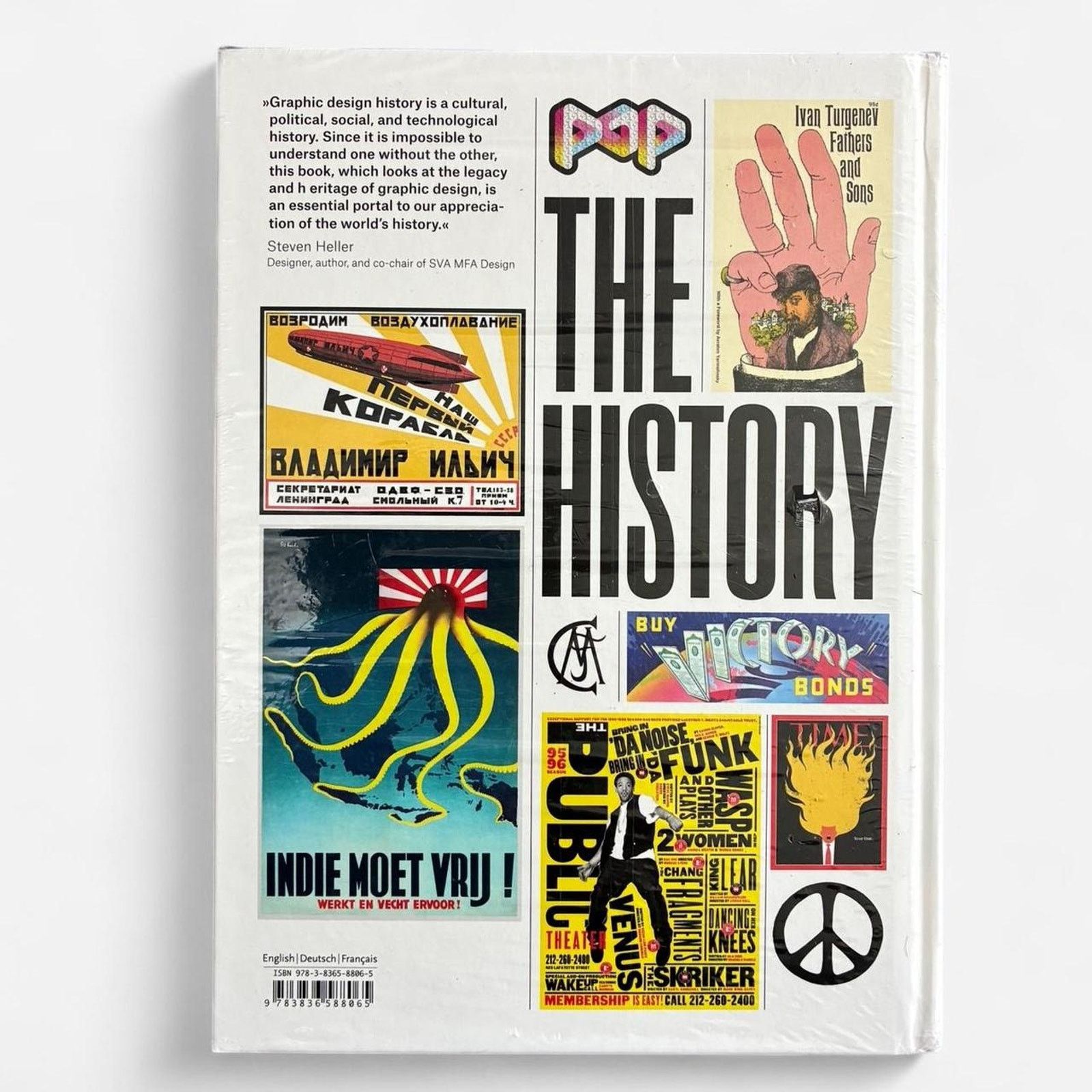 Taschen × Vintage TASCHEN Graphic Design: 1890 - Today Hardcover Size ONE SIZE - 3 Thumbnail
