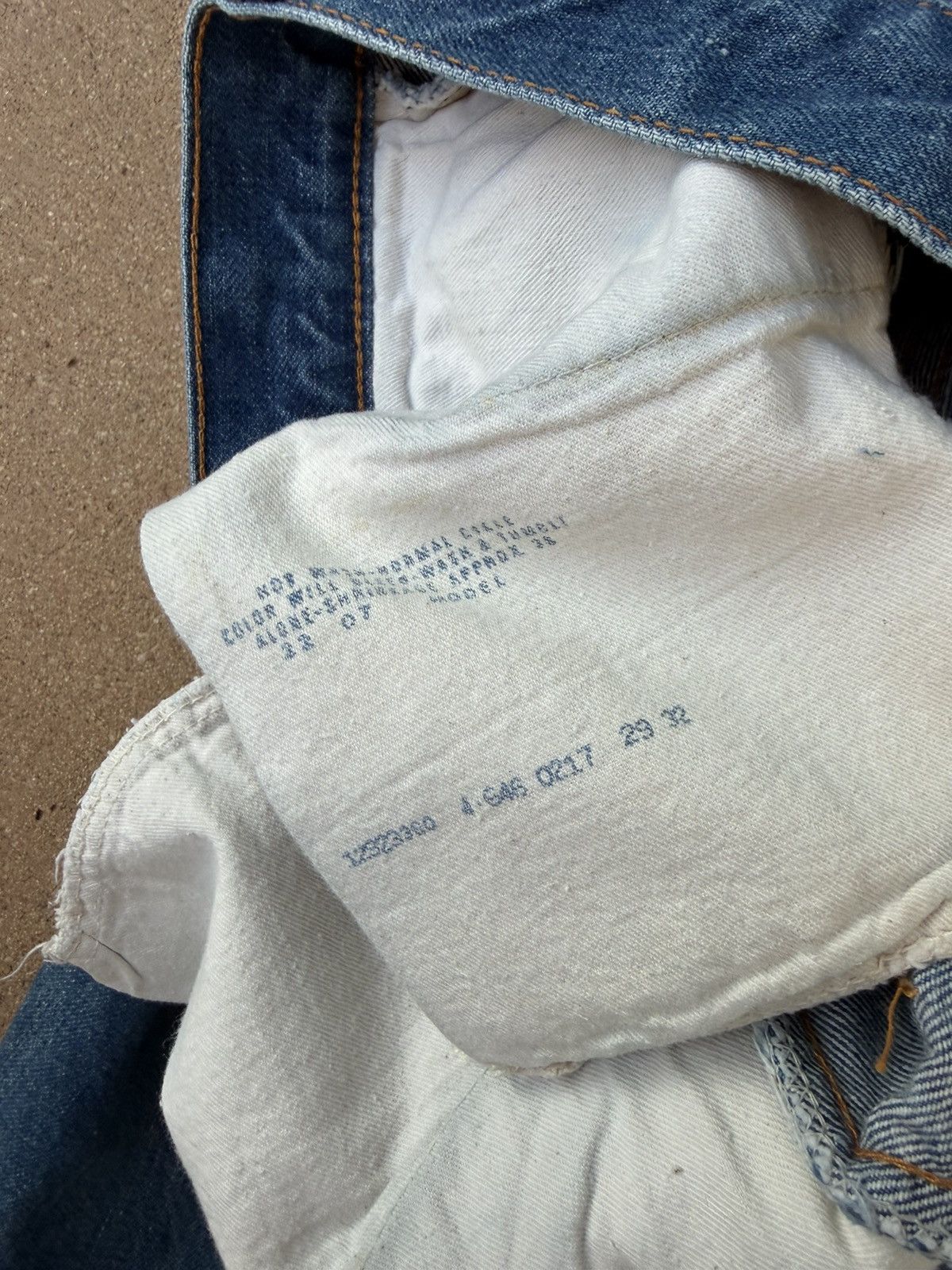 Levi's Vtg 70’s Levi’s 646 Orange Tab Bellbottom Flare Jeans 29x30 Size US 29 - 6 Thumbnail