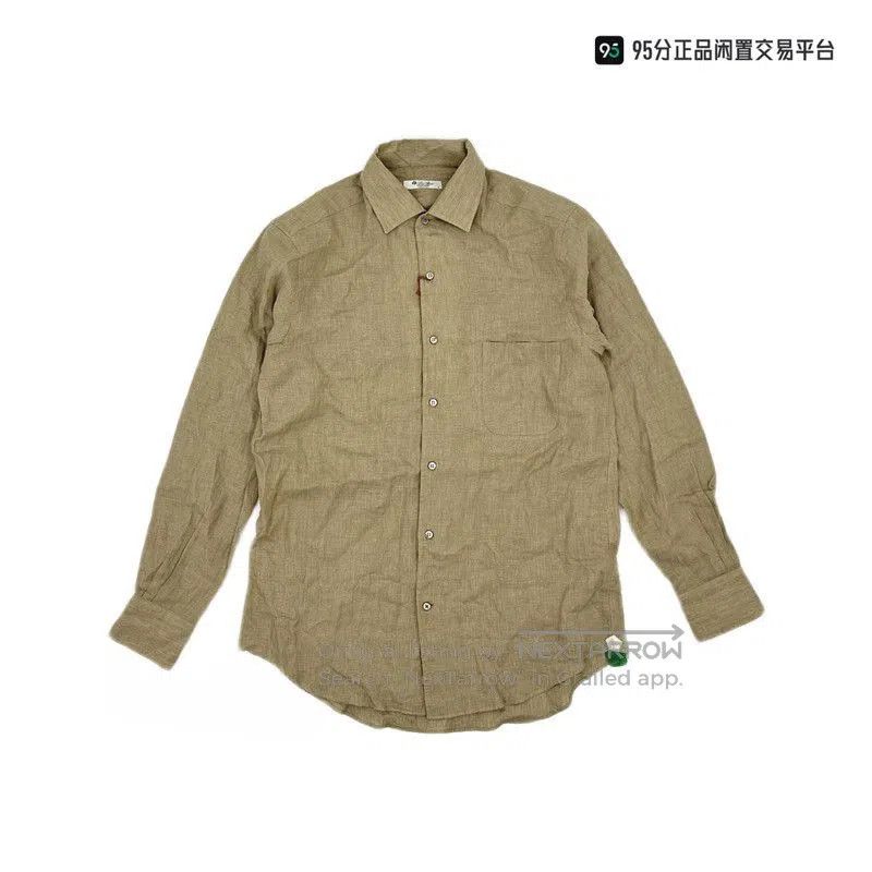 Loro Piana Loro Piana Men's Solid Linen Long. Size US S / EU 44-46 / 1 - 2 Thumbnail