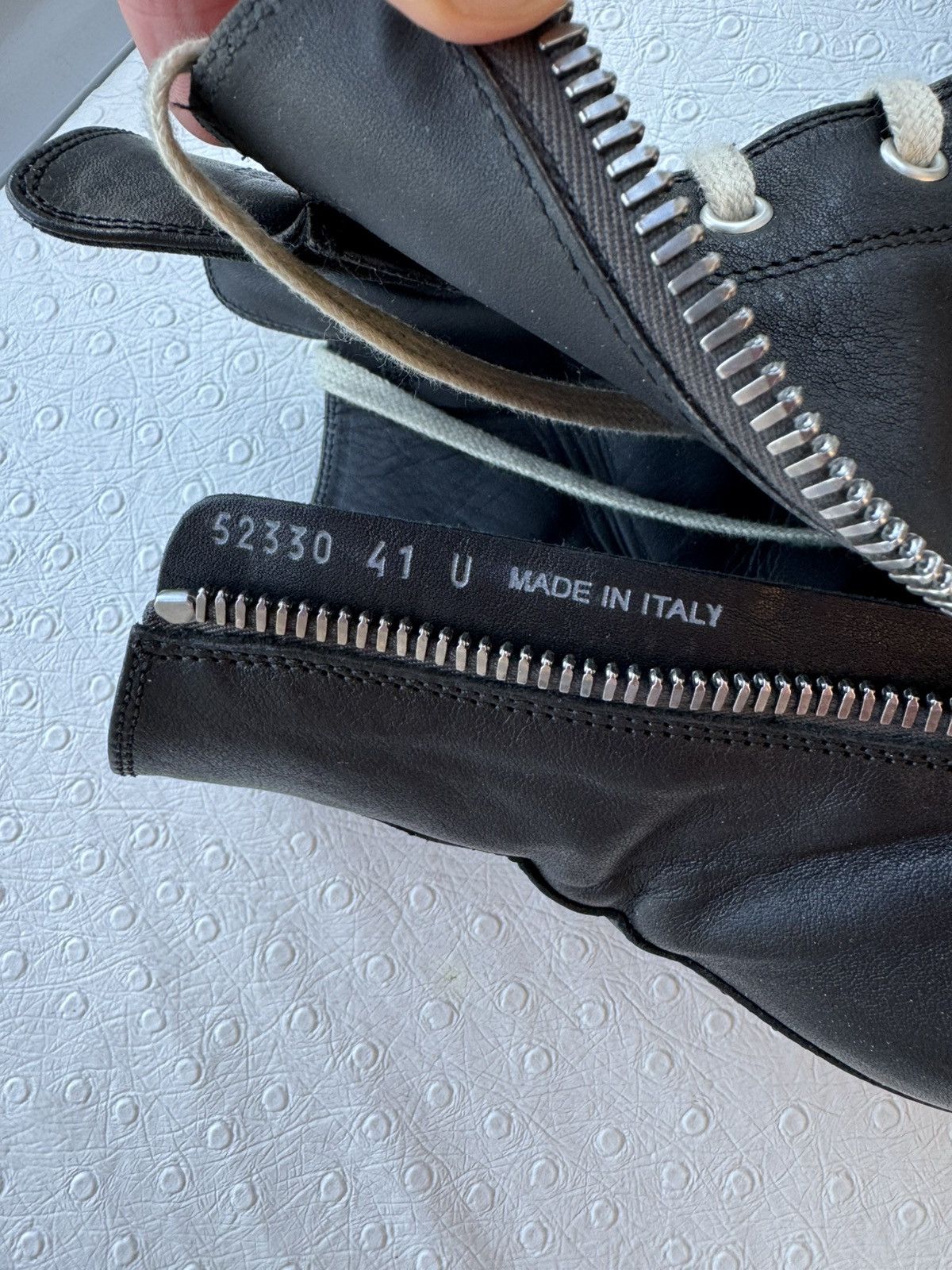 Rick Owens Rick Owens Ramones hi top sneakers Size US 8 / EU 41 - 6 Thumbnail
