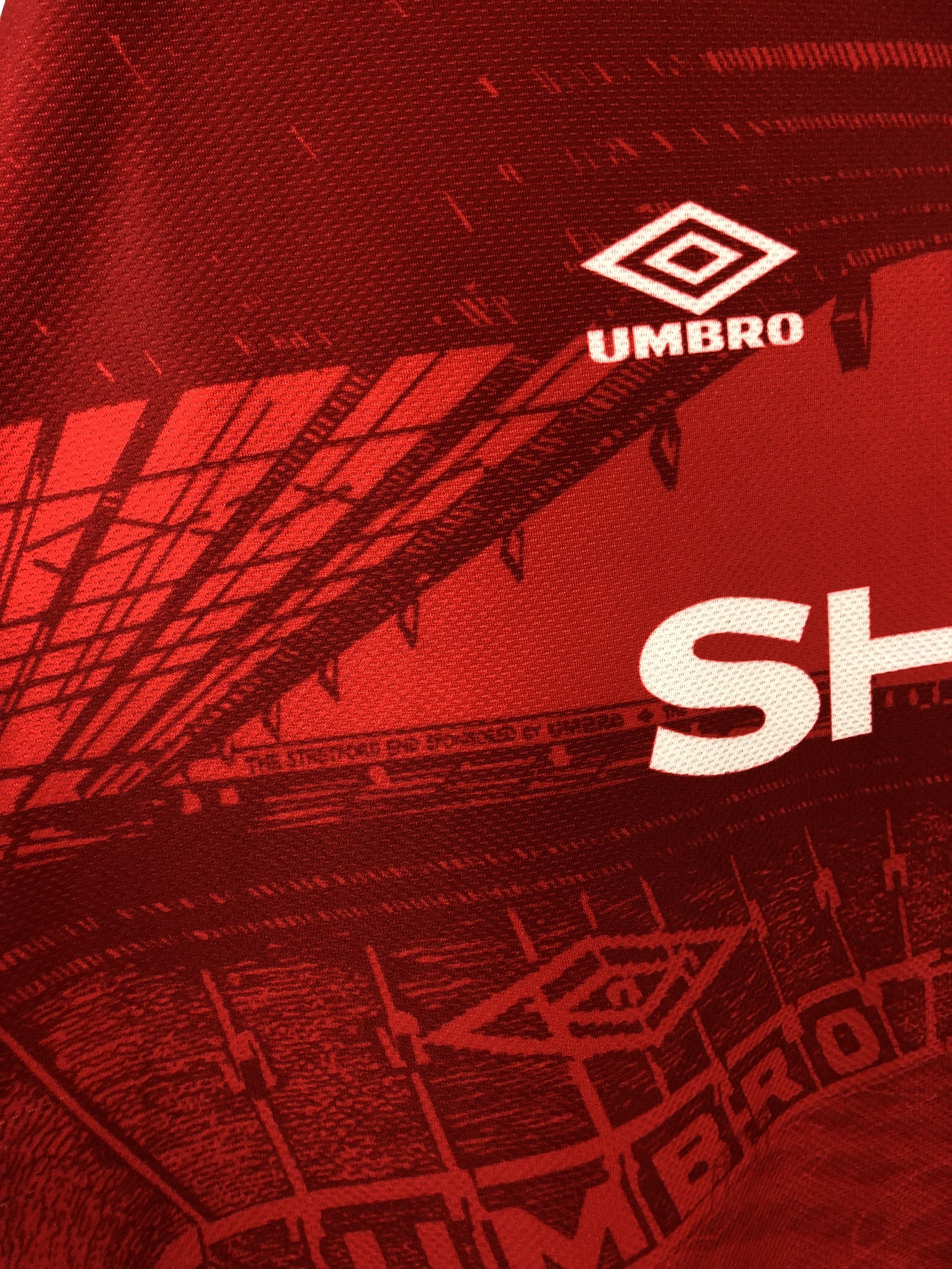 Umbro Manchester United football shirt 1994 Soccer Umbro Jersey Size US XXL / EU 58 / 5 - 9 Thumbnail