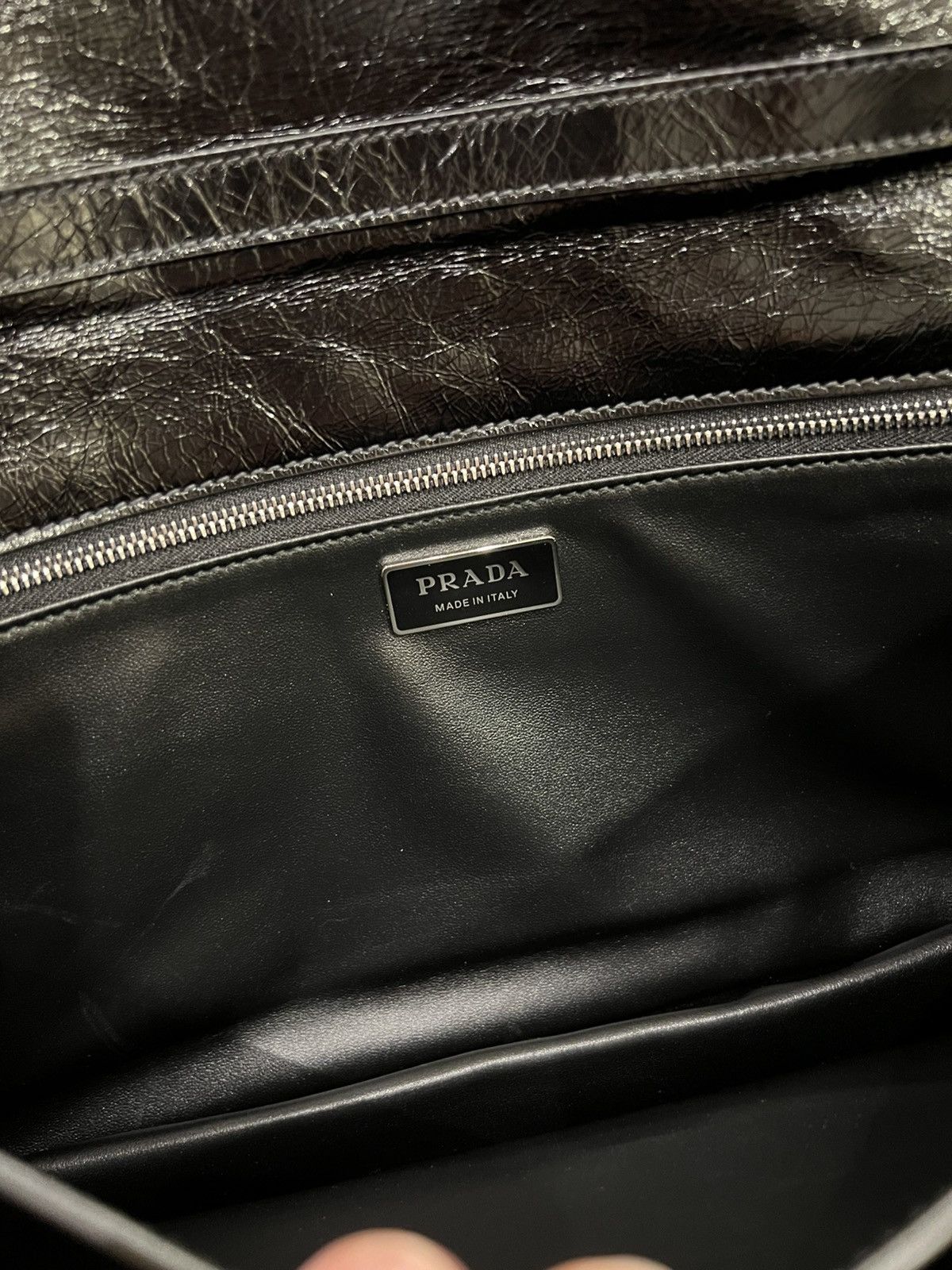 Prada Prada 2 way Shoulder Bag Black Size ONE SIZE - 8 Thumbnail