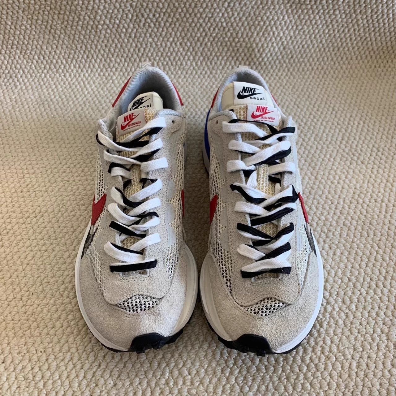 Nike Clearance Sale! Sacai x Nike VaporWaffleLow-top Sport Shoes, Size US 12.5 / EU 45-46 - 1 Thumbnail