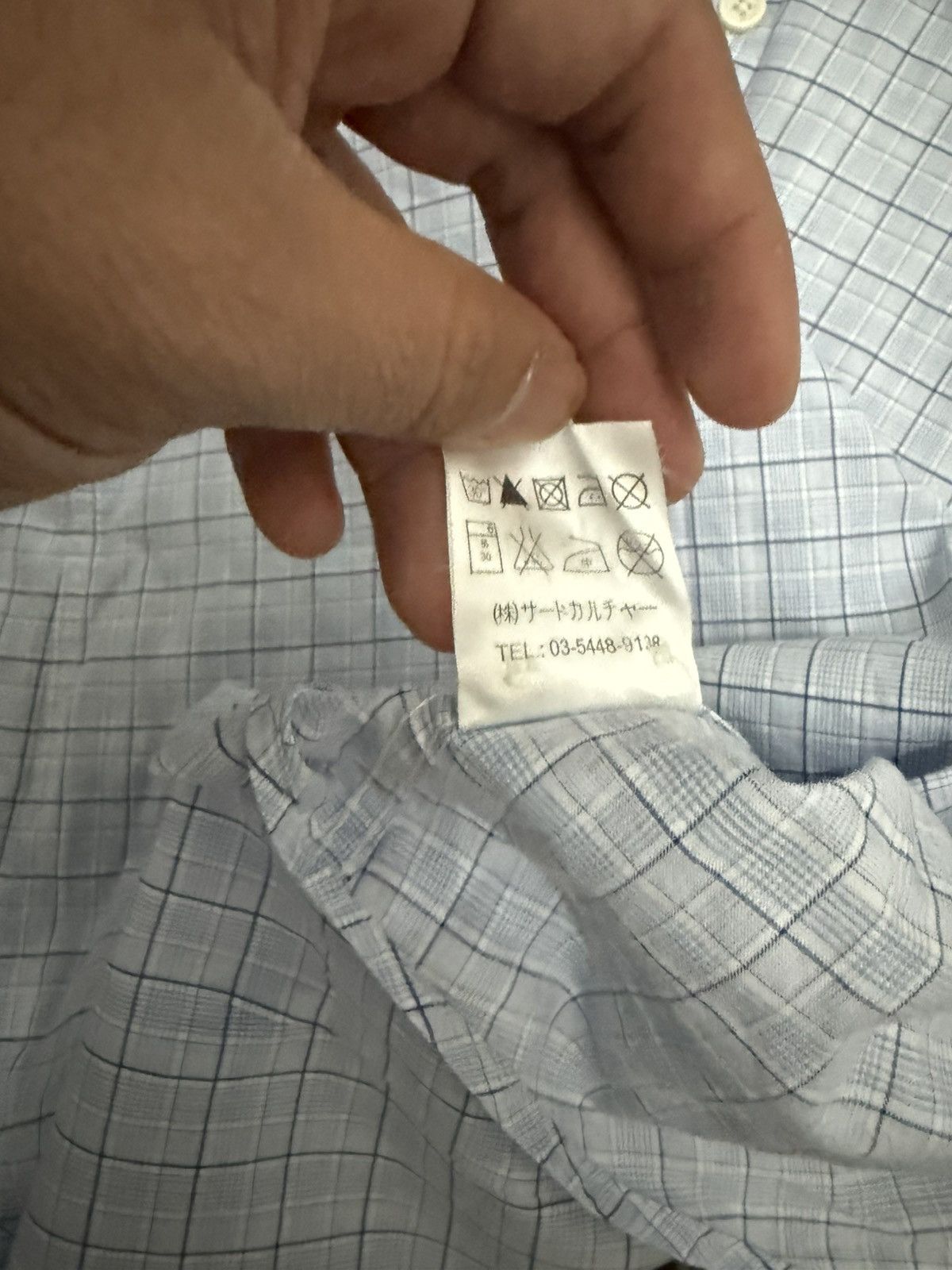 Givenchy Givenchy Checkered Shirt Size US L / EU 52-54 / 3 - 4 Thumbnail