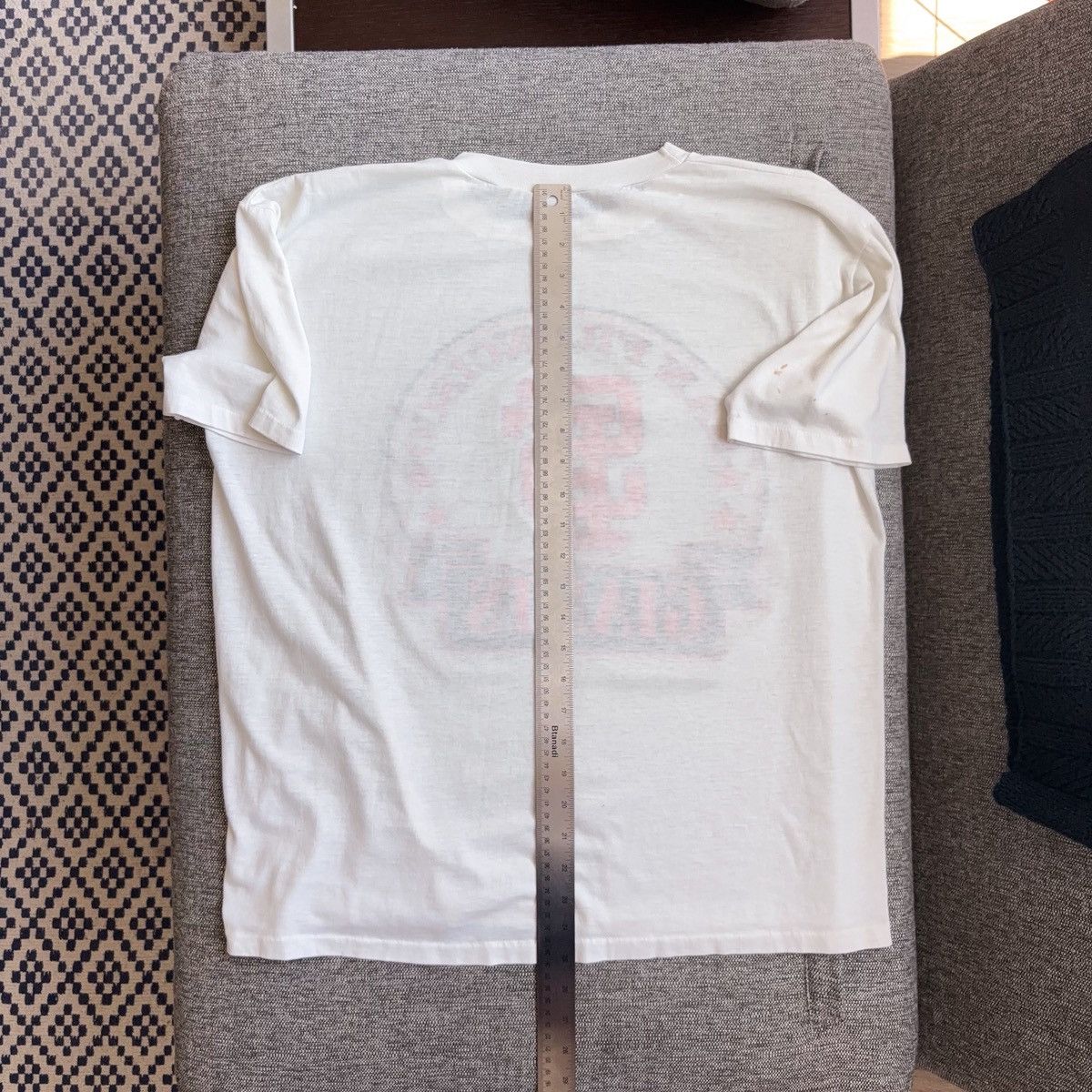 Vintage 80s San Fransisco SF Giants Paper Thin Burnout T-Shirt Size US L / EU 52-54 / 3 - 14 Thumbnail