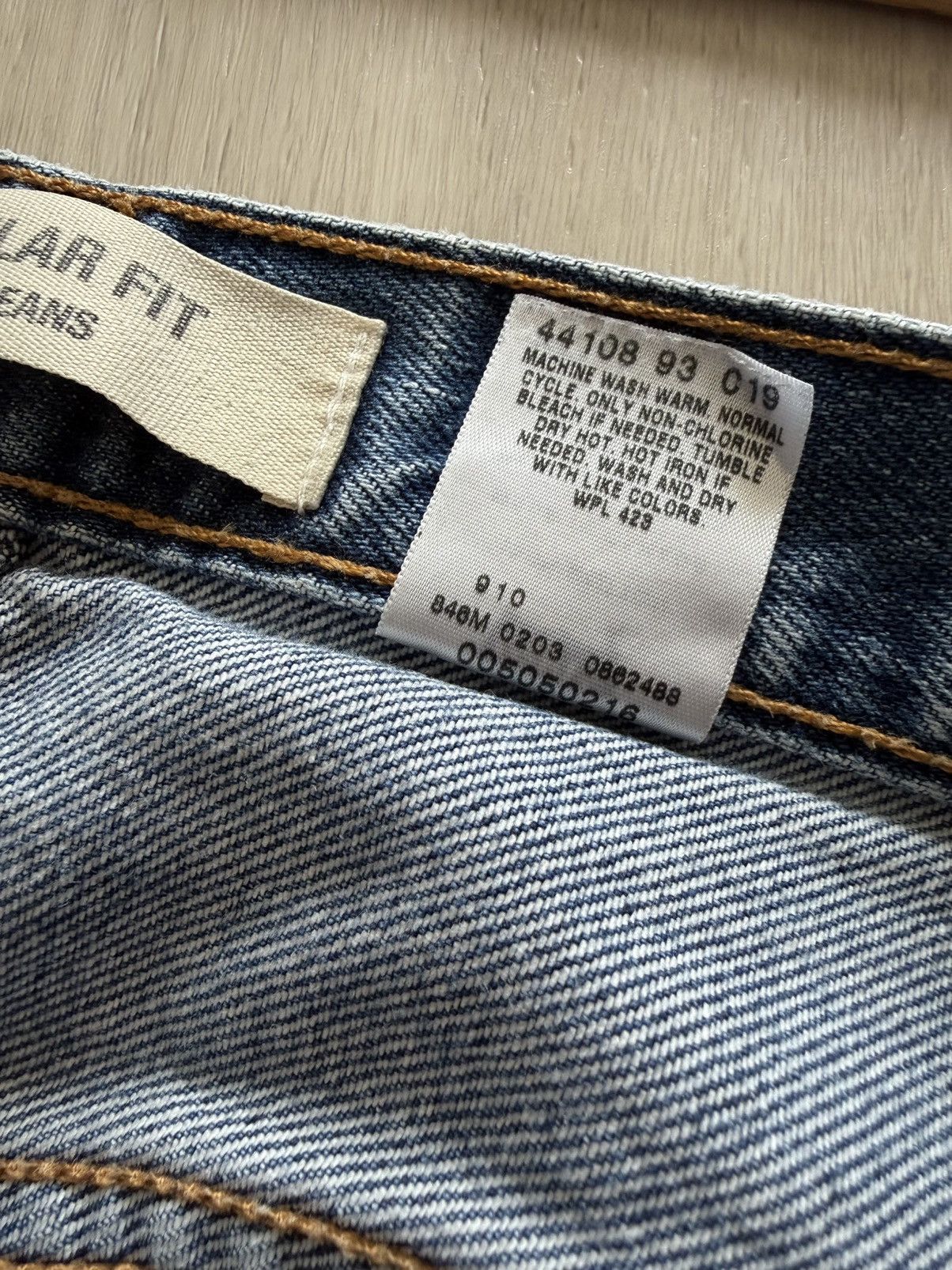 Levi's Vintage Y2K 03 Levis 505 Sz 34x32 Distressed Fade Size US 34 / EU 50 - 7 Thumbnail