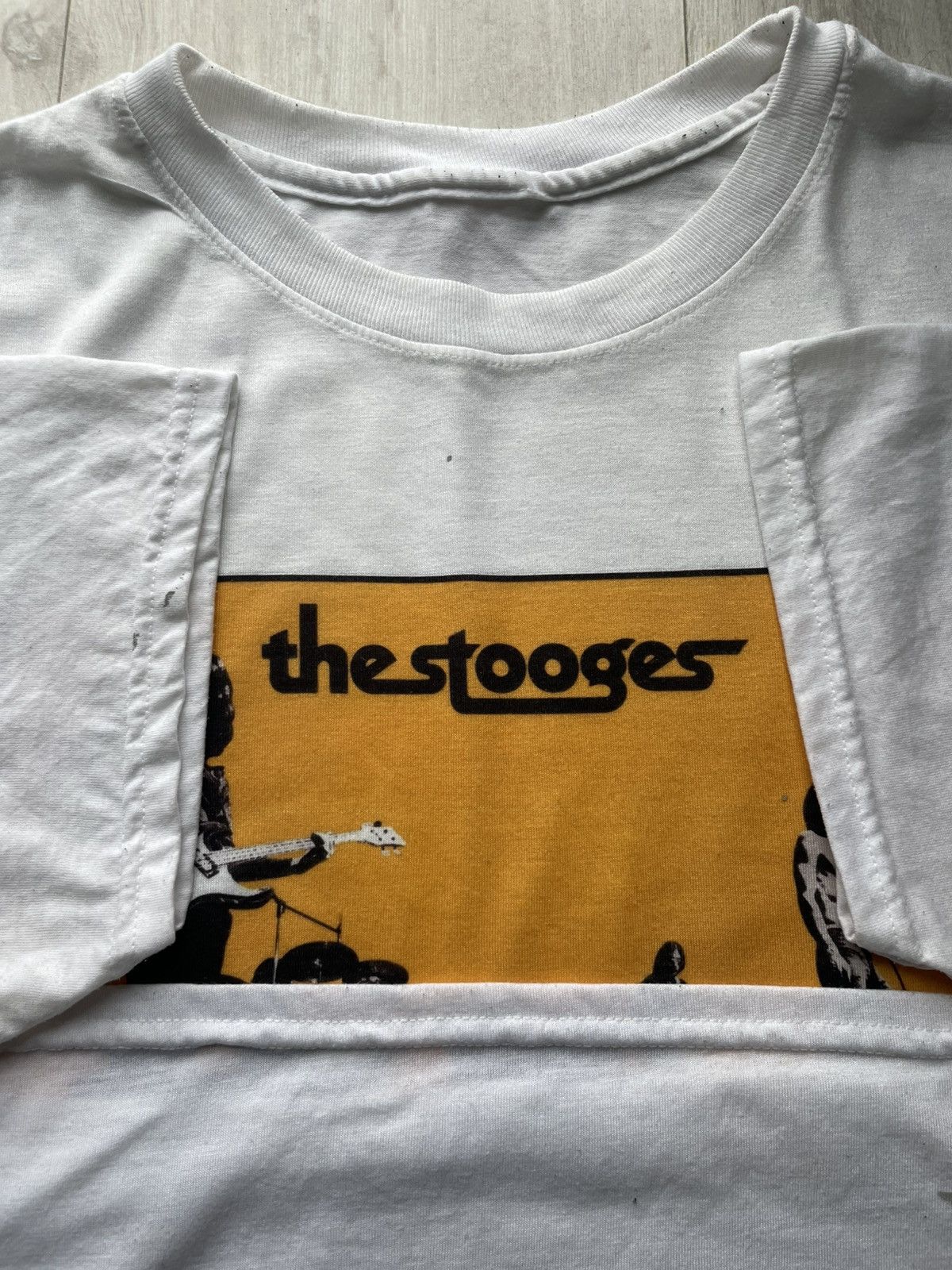 Band Tees 💥RARE💥 Vintage The Stooges 80’s "Gimme Danger" Band Tees Size US L / EU 52-54 / 3 - 10 Thumbnail