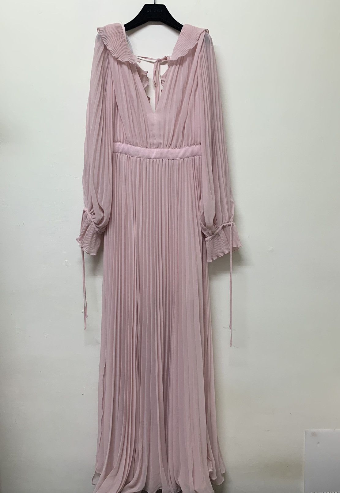 Self-Portrait Self- Portrait powder pink evening long dress Size S / US 4 / IT 40 - 4 Thumbnail