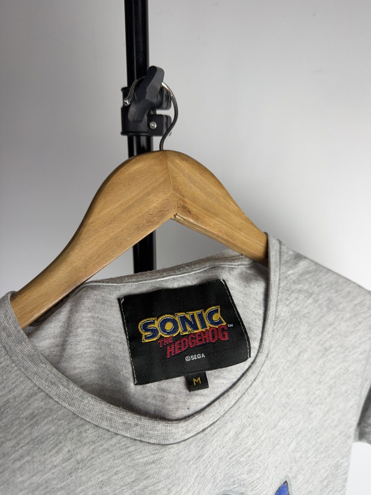 Vintage 2010s Sonic the Hedgehog Sega Graphic T-Shirt Grey Size M Size US M / EU 48-50 / 2 - 8 Thumbnail