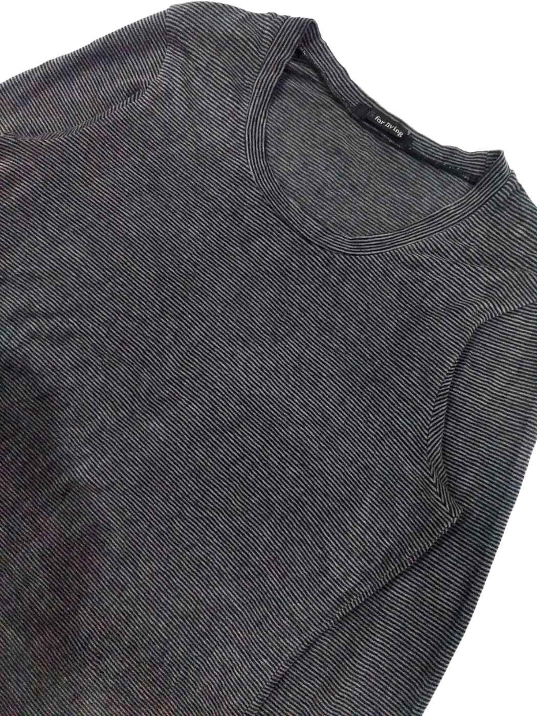 Yohji Yamamoto Rare! Y's For Living by Yohji Yamamoto Striped L/Sleeve Size S / US 4 / IT 40 - 5 Thumbnail