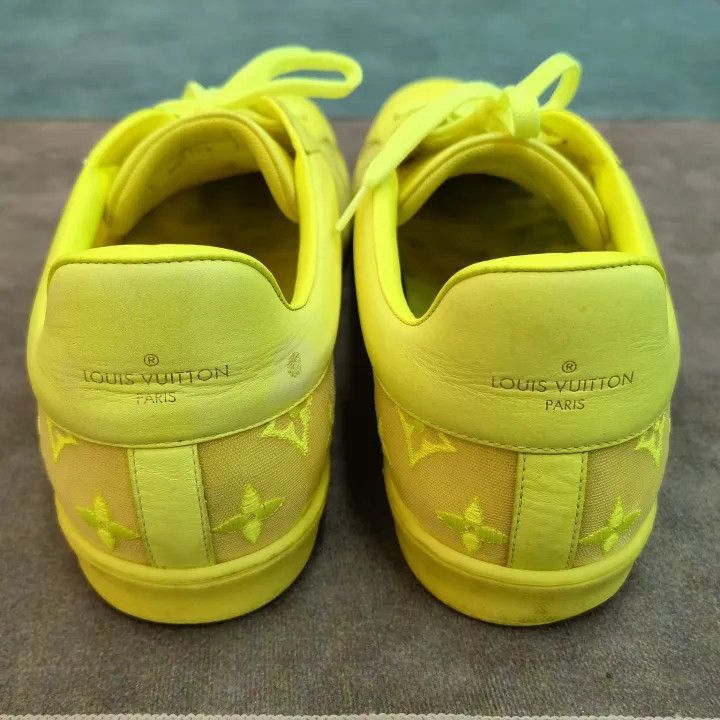 Other Louis Vuitton Yellow Tattoo Low-Top Sneakers -2508 Size US 10.5 / EU 43-44 - 1 Thumbnail