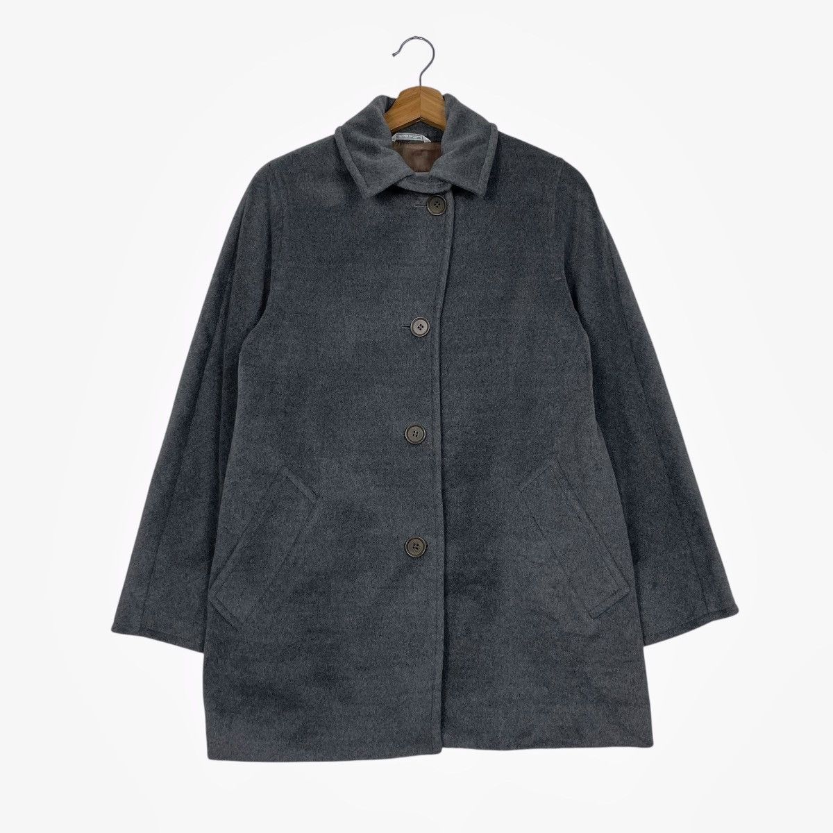 Max Mara Max Mara Wool Women Coat Size XS / US 0-2 / IT 36-38 - 1 Thumbnail