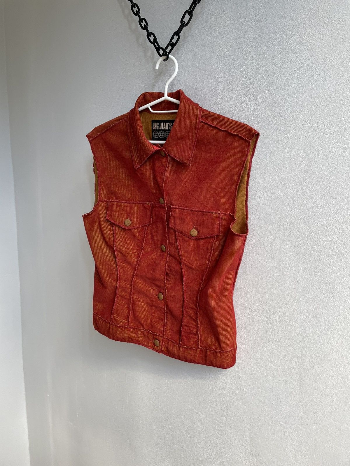 Jean Paul Gaultier Jean Paul Gaultier Jeans JPG Vintage Denim Jacket Vest Size L / US 10 / IT 46 - 2 Thumbnail