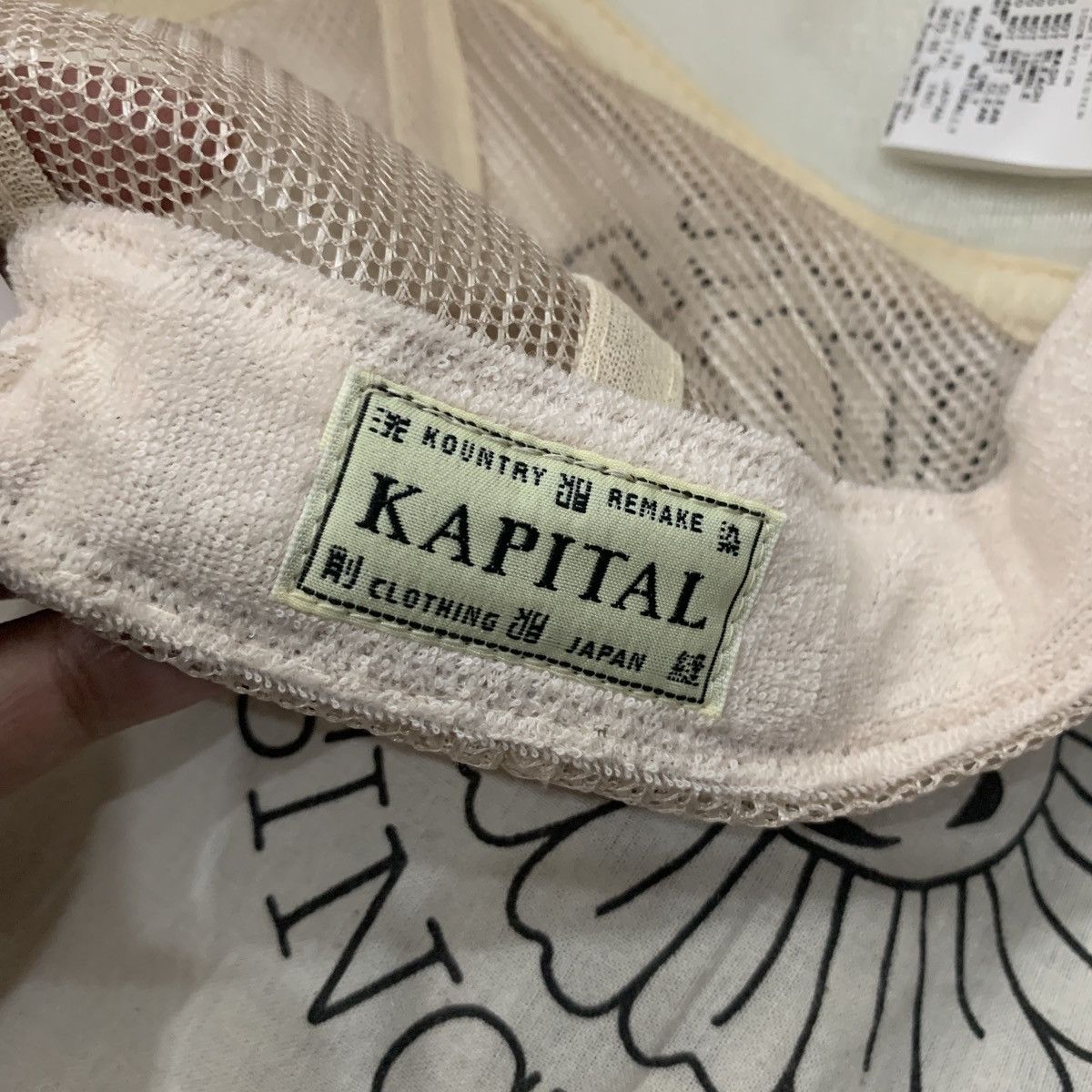 Kapital kapital life kapriccio trucker cap Size ONE SIZE - 5 Thumbnail
