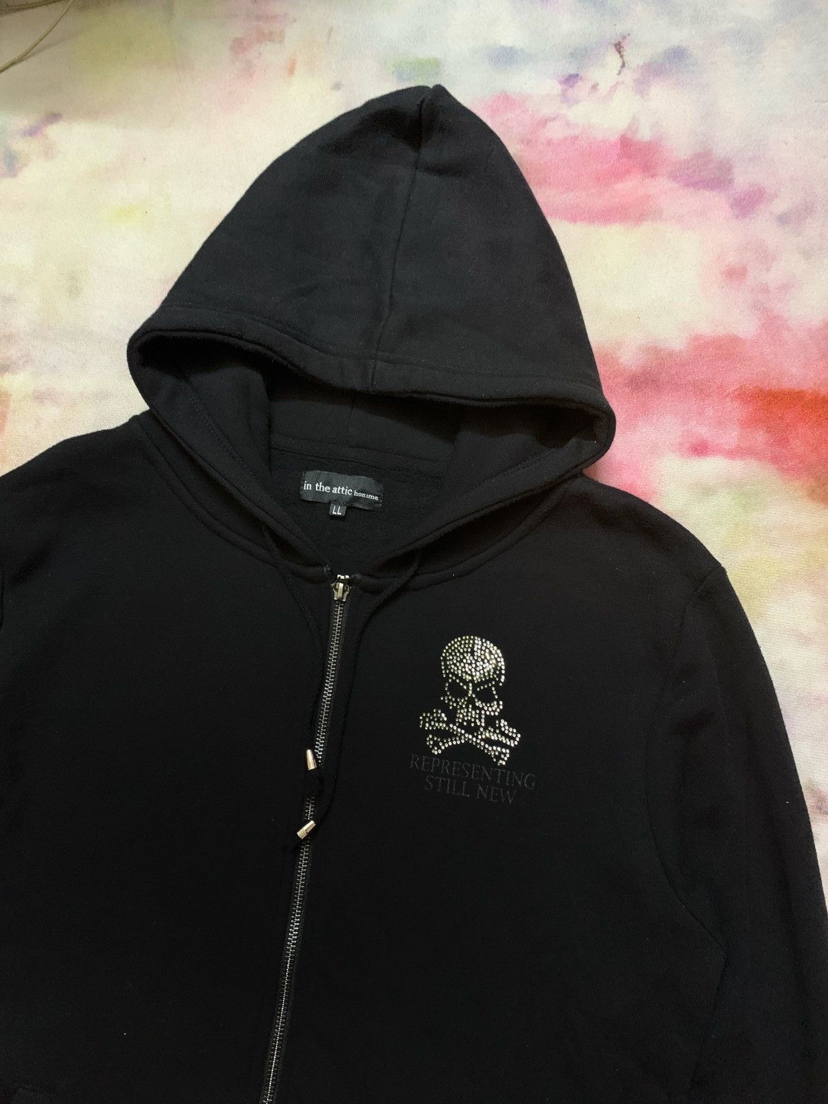 In The Attic In the Attic Homme Skull Black Goth Punk Roen Roarguns Size US M / EU 48-50 / 2 - 3 Thumbnail