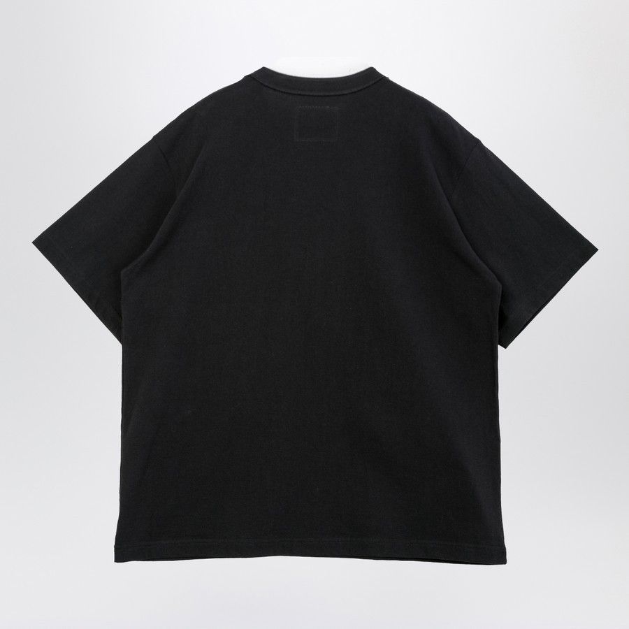 Carhartt Wip o1d2blof0226 Cotton T-Shirt With Logo Patch in Black Size US M / EU 48-50 / 2 - 2 Thumbnail